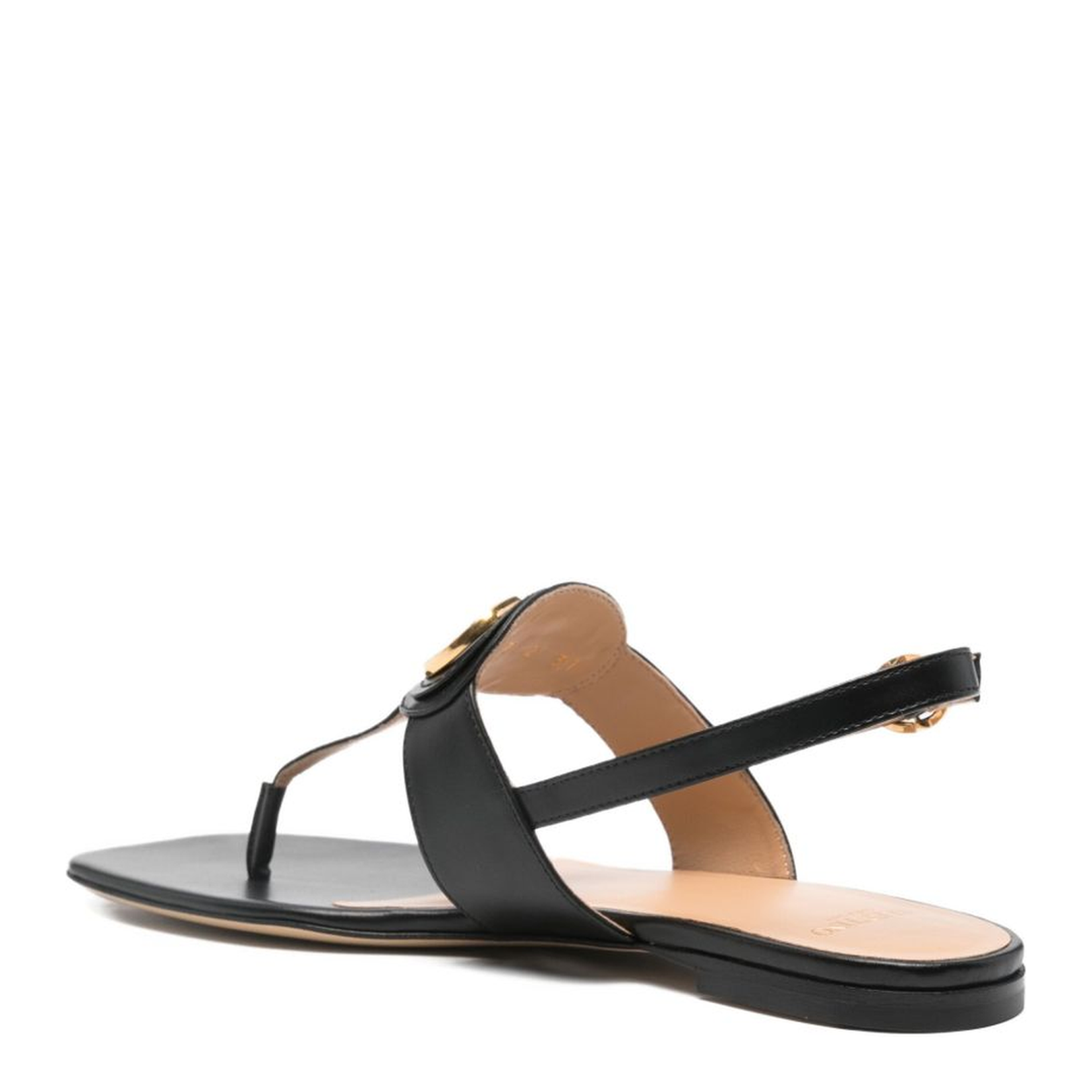 Vlogo Signature Leather Thong Sandals - Image 3