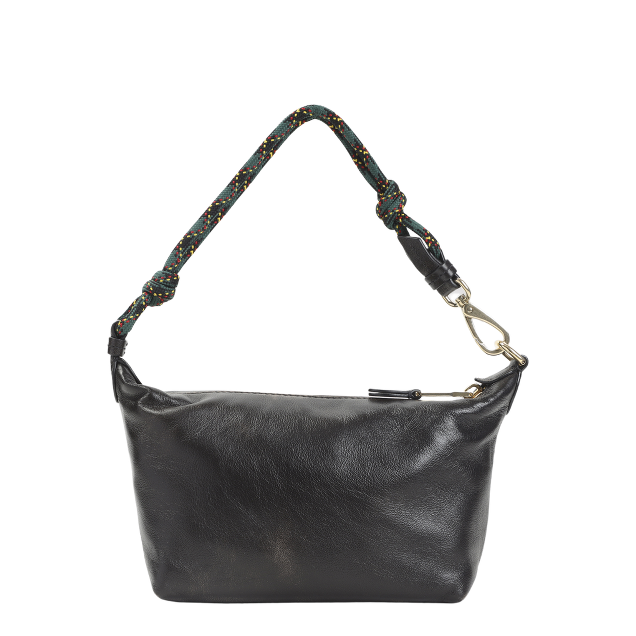 Lambskin Shoulder Bag - Caffe Verde - Image 4