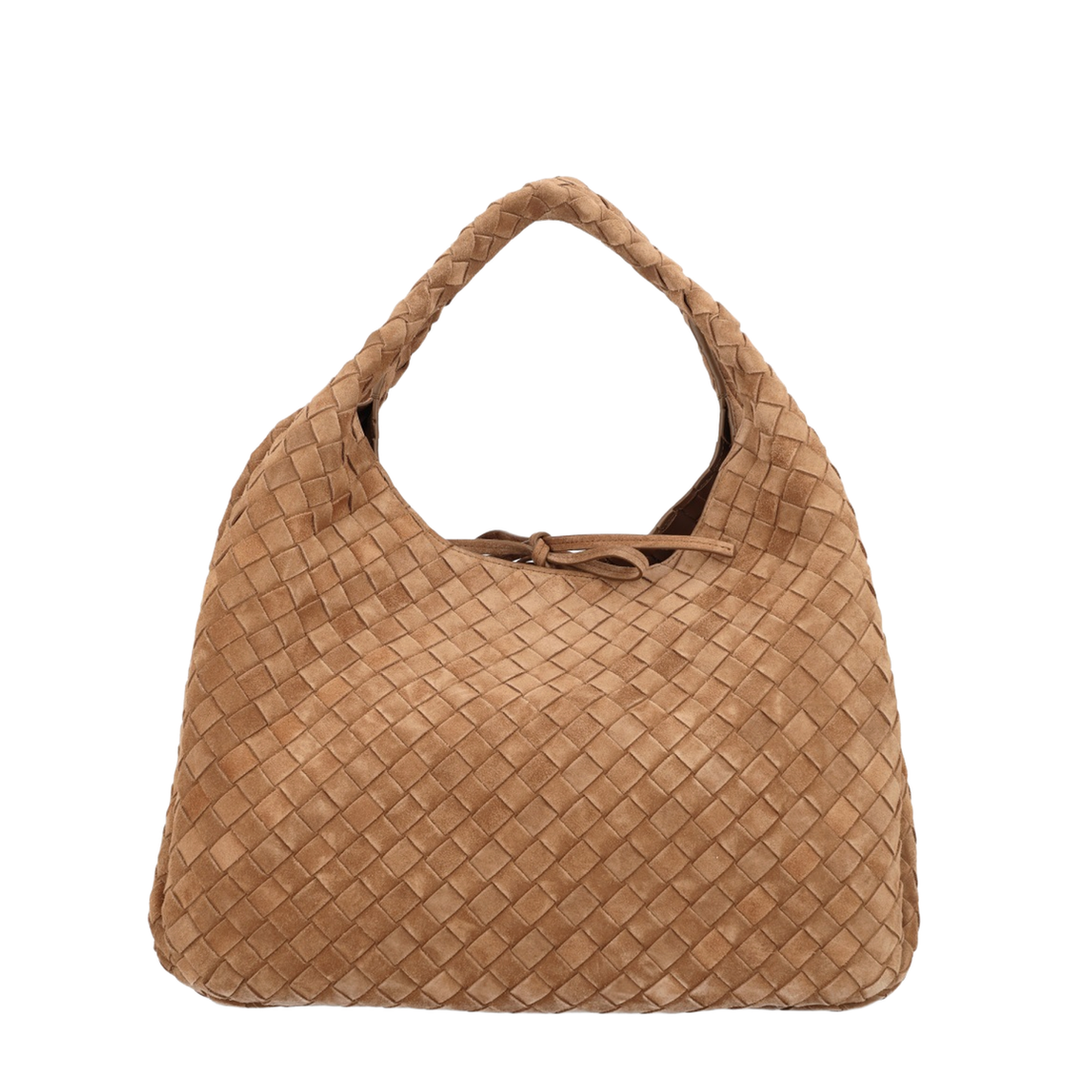 Campana Large Calfskin Handbag - Nocciola - Image 2