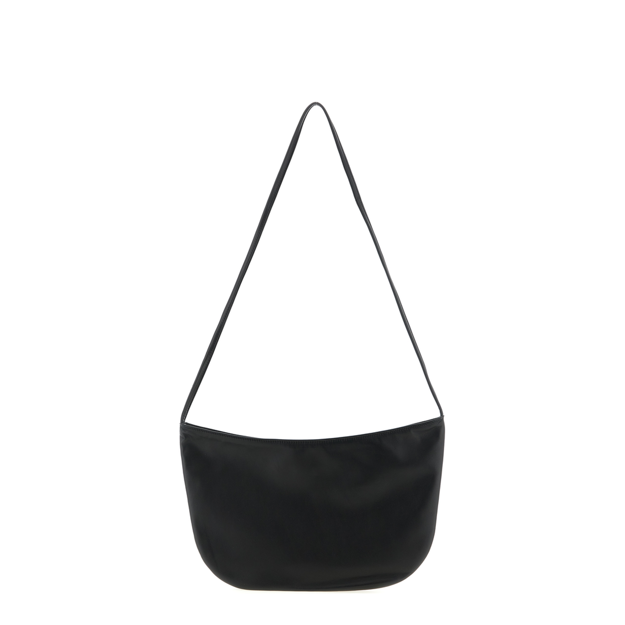 Izzy Medium Lambskin Shoulder Bag - Black - Image 1