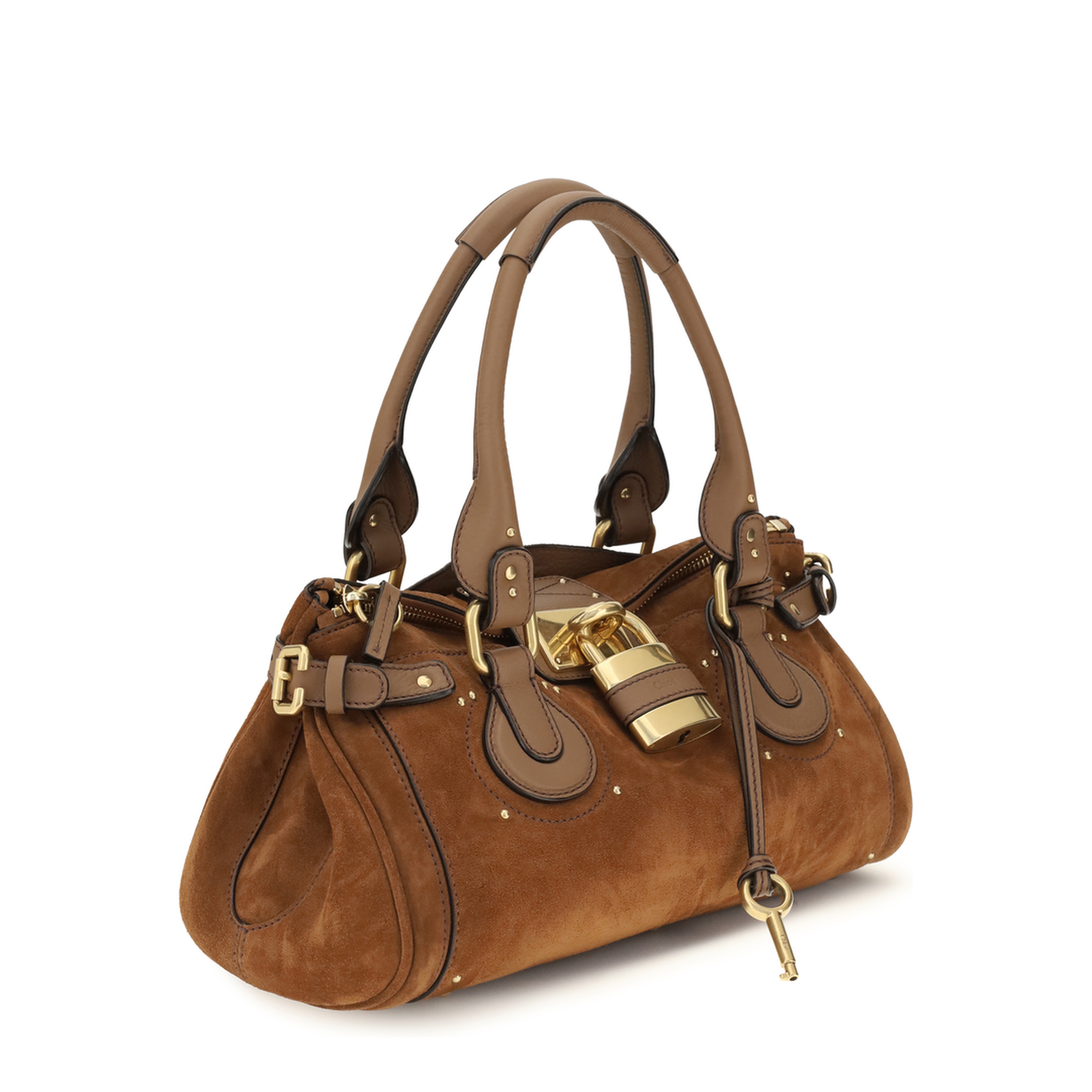 Paddington Suede Handbag - Image 2