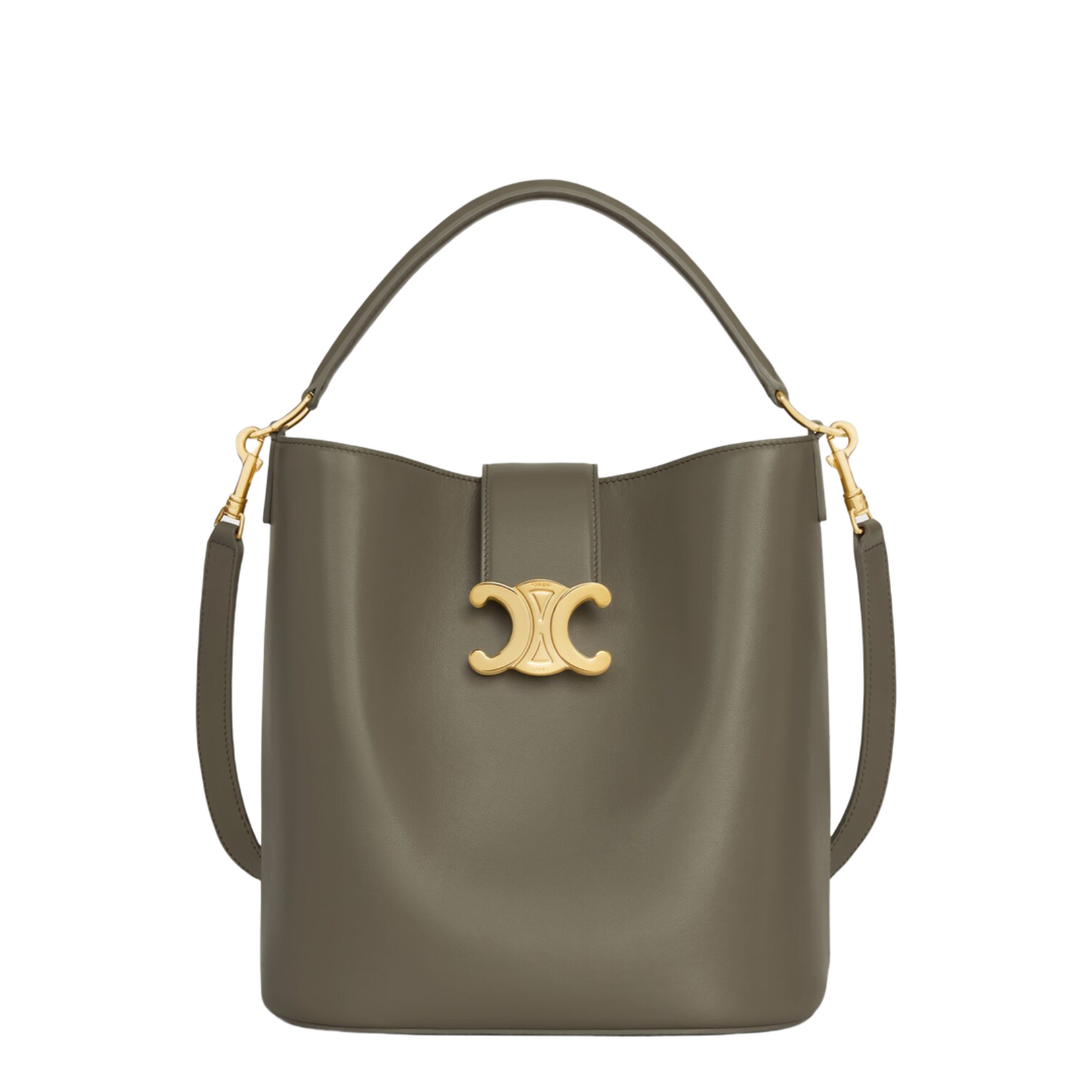 Medium Bucket Louse in Smooth Calfskin - Image 1