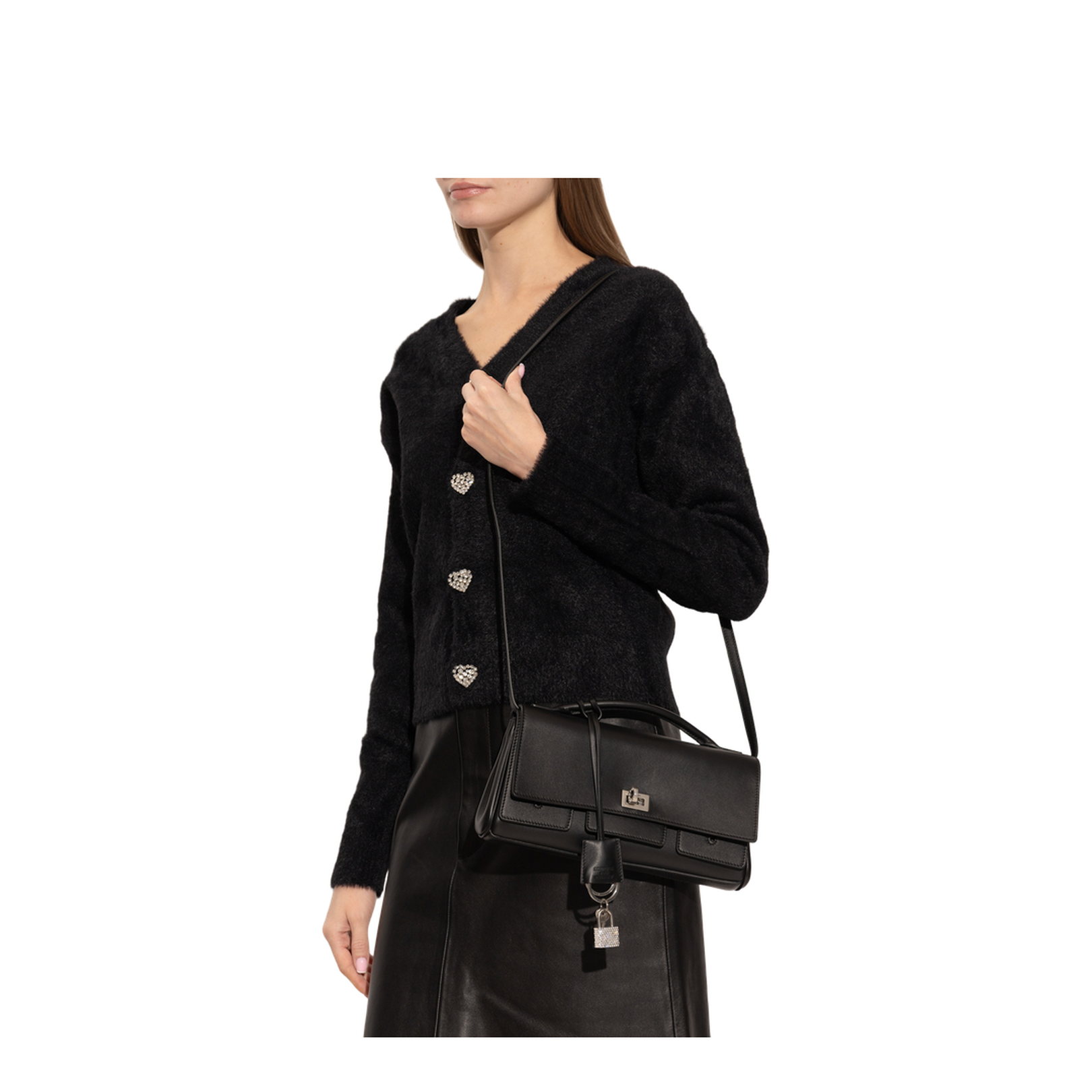 Bel Air Small Smooth Calfskin Clutch - Black - Image 2
