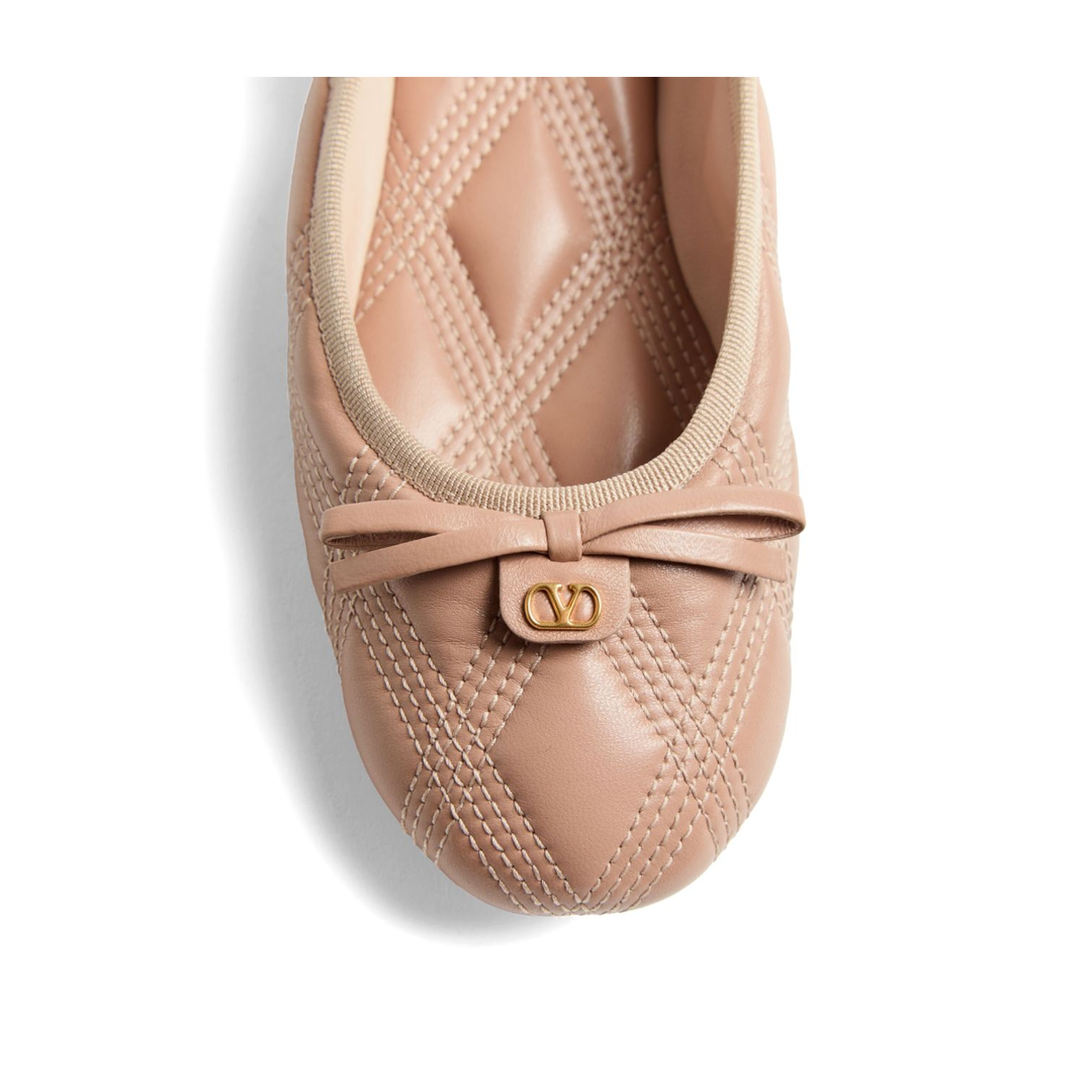 Quiltie 67 Leather Ballet Flats - Image 7