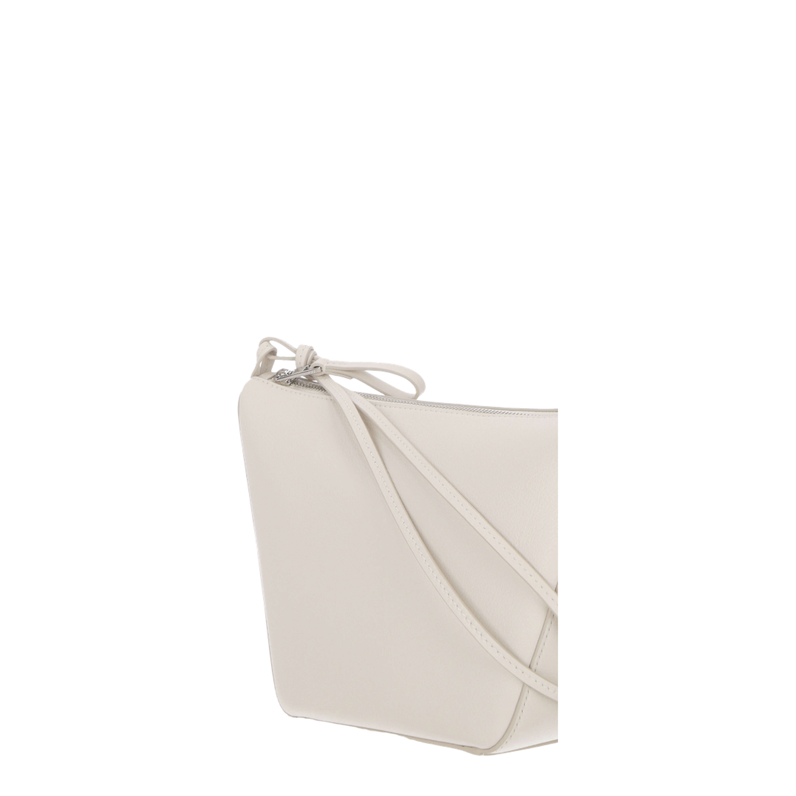 Leather Mini Hammock Hobo Bag - Image 4