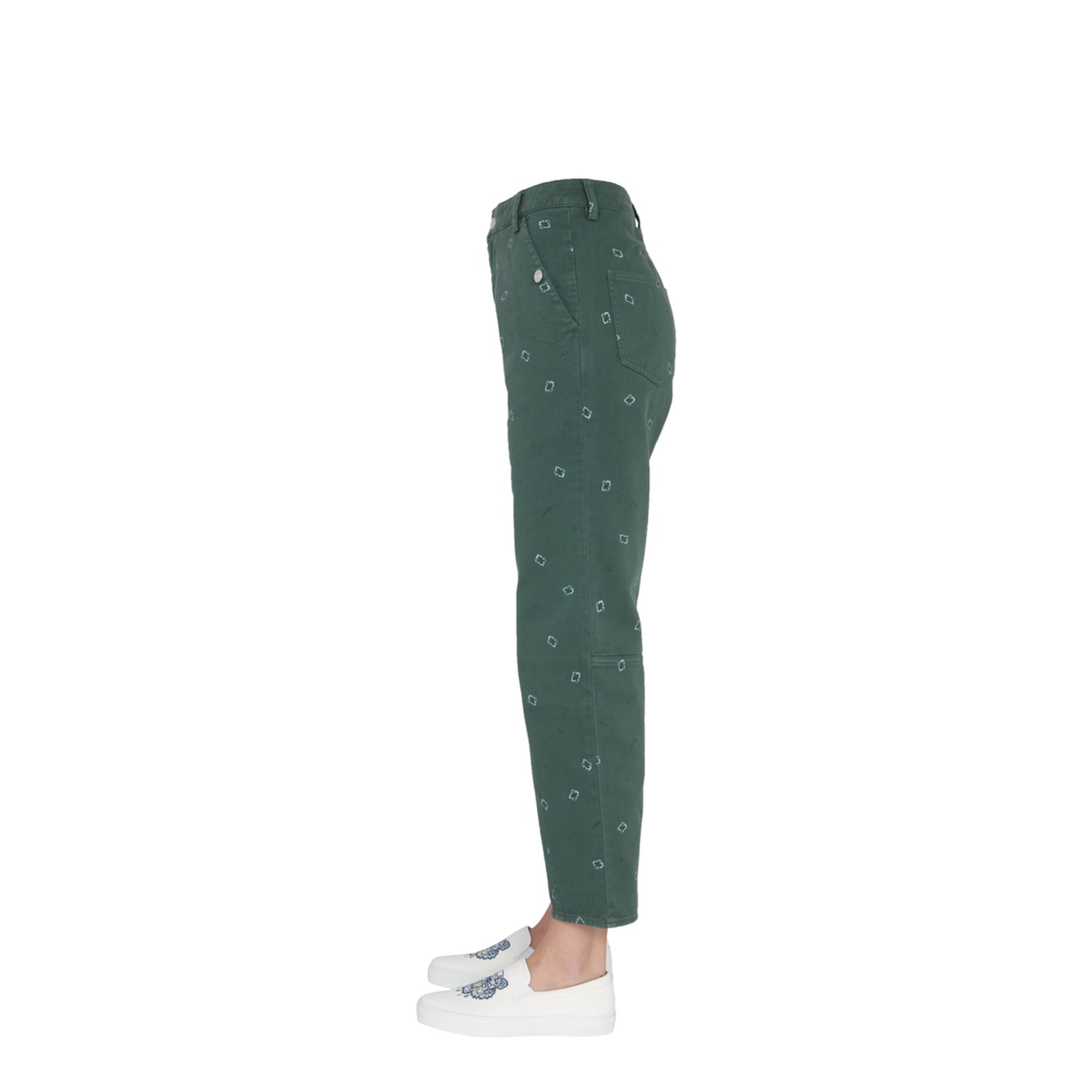 Pants with Paisley Pattern - Image 3