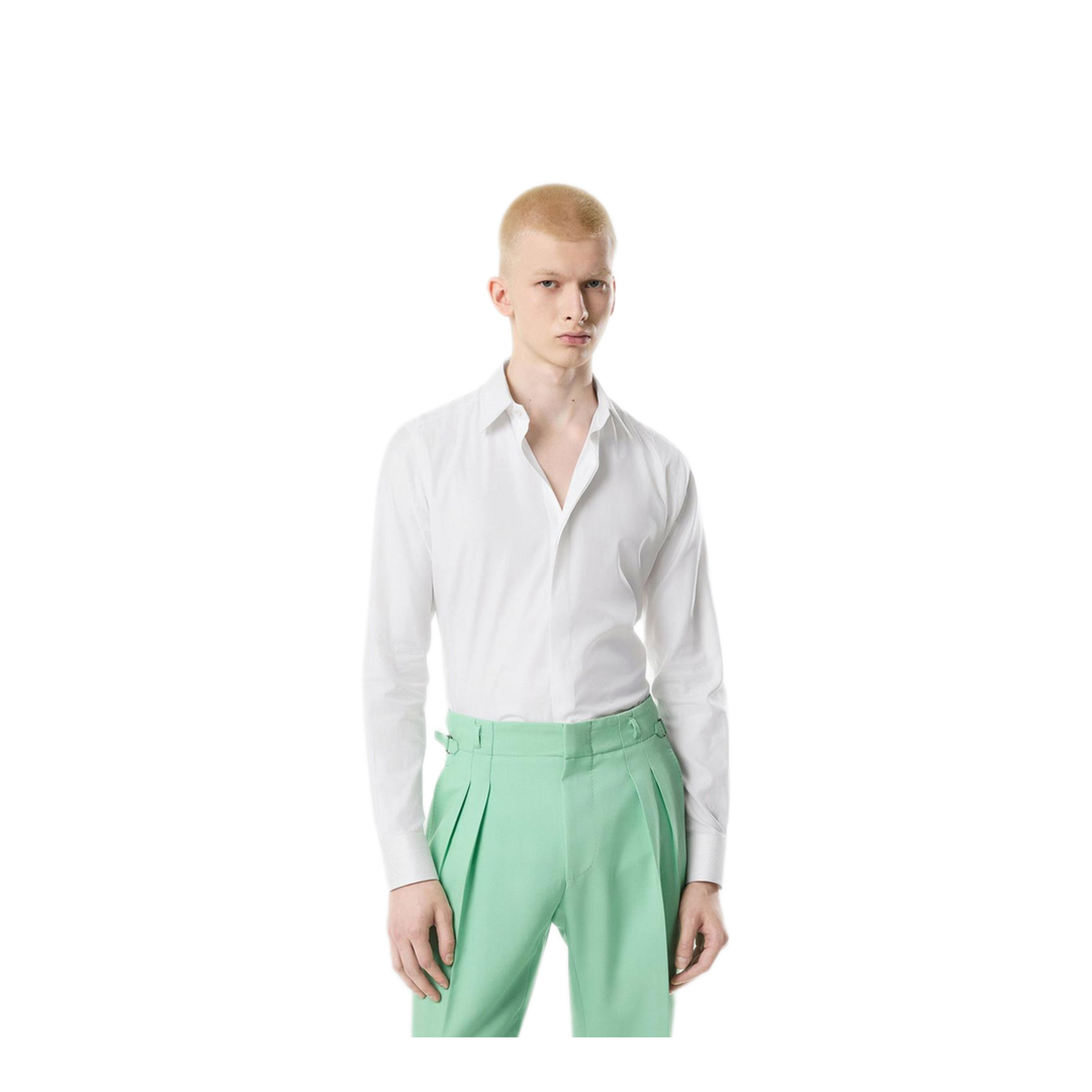 Cotton And Silk Classic Fit Shirt - Image 4