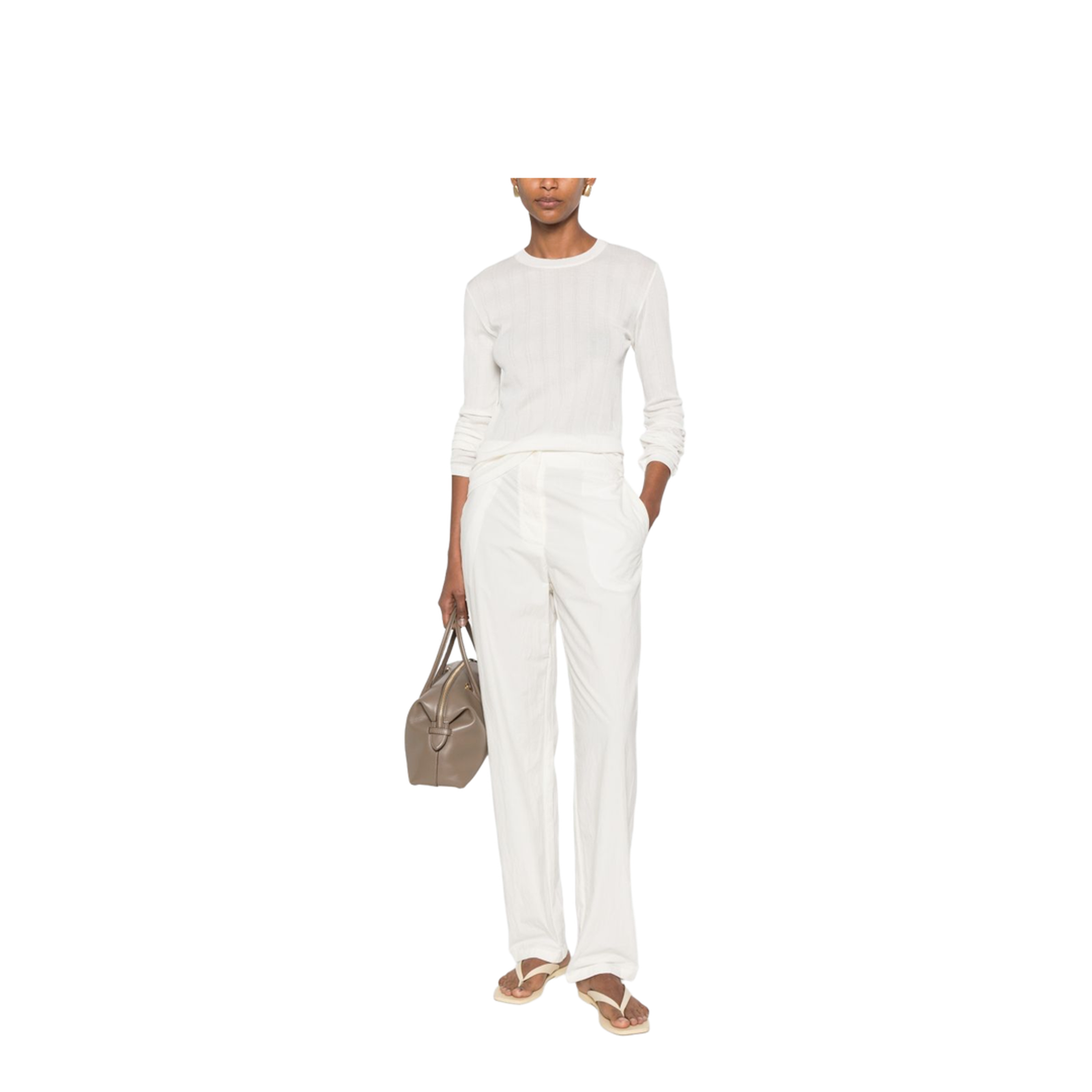 Trousers WHITE - Image 3