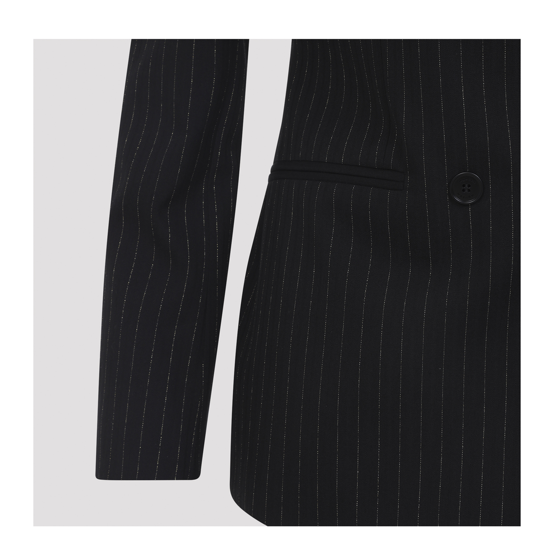 Pinstripe Lurex Jacket - Image 6