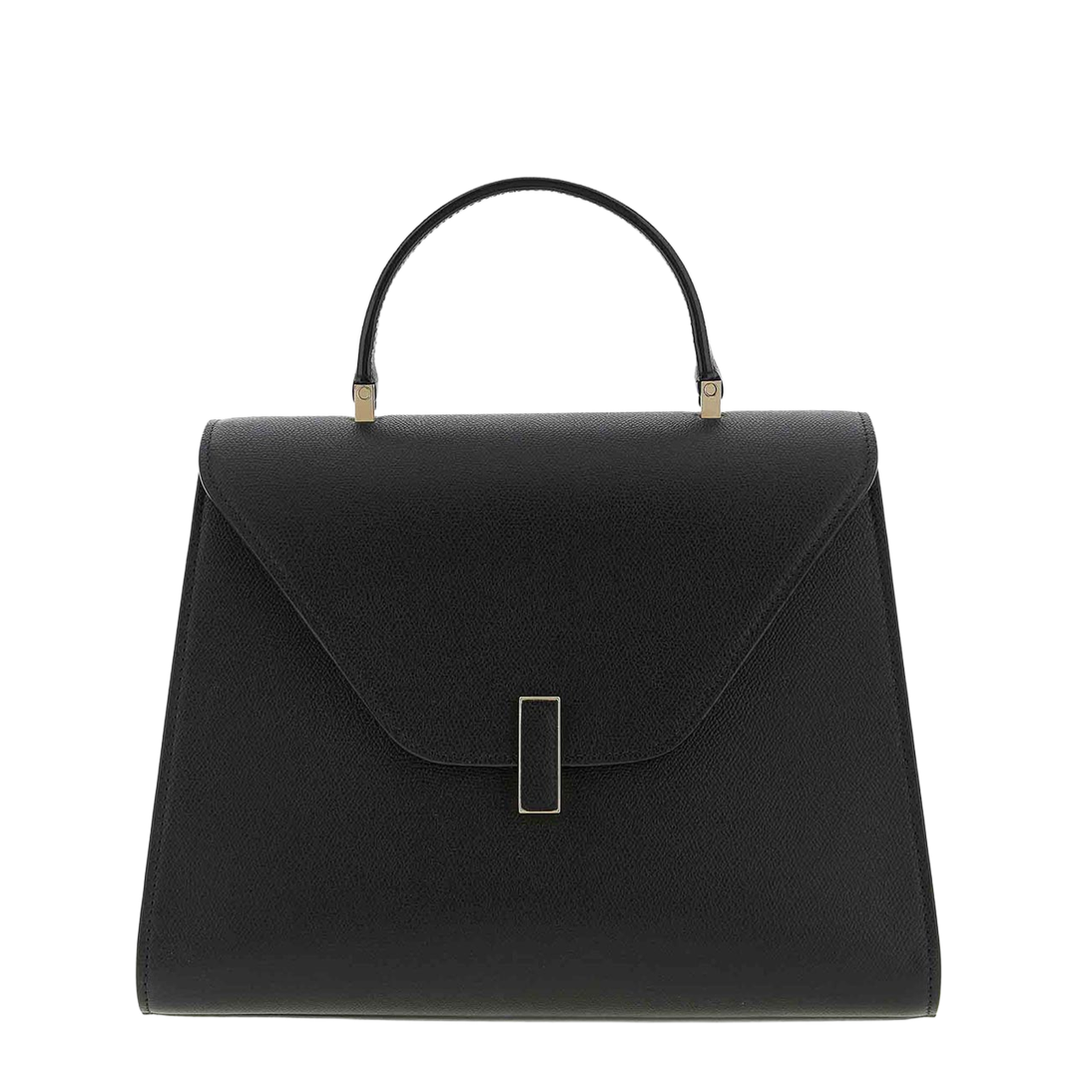 Iside Large Millepunte Calf Leather Handbag - Black - Image 1
