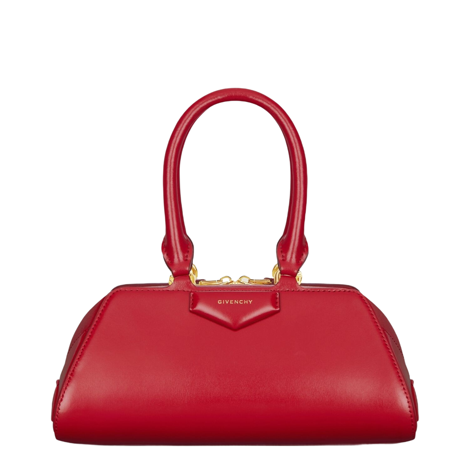 Mini Antigona East-West Bag in Box Leather - Image 1