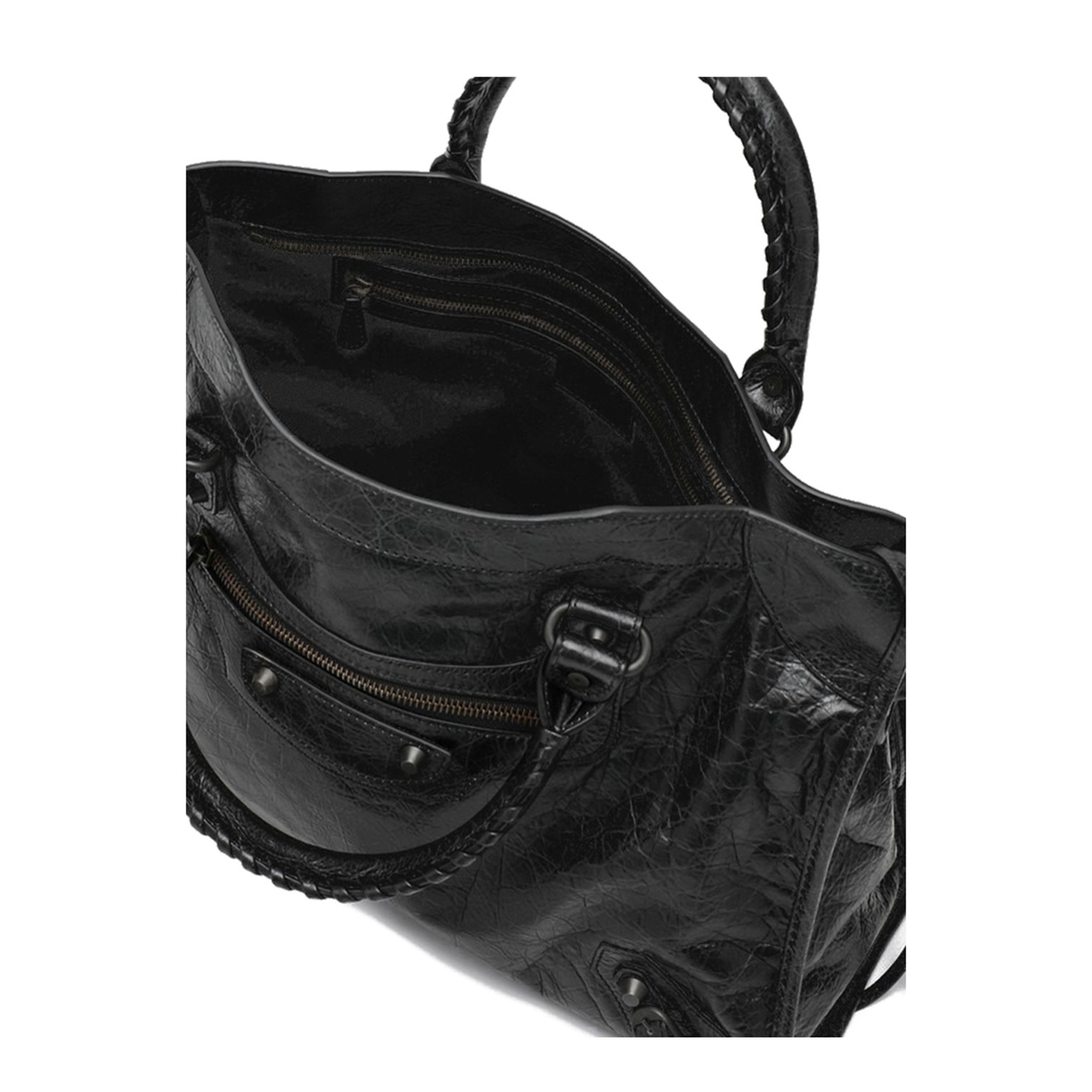 City Medium Bag in Arena Leather - Image 4