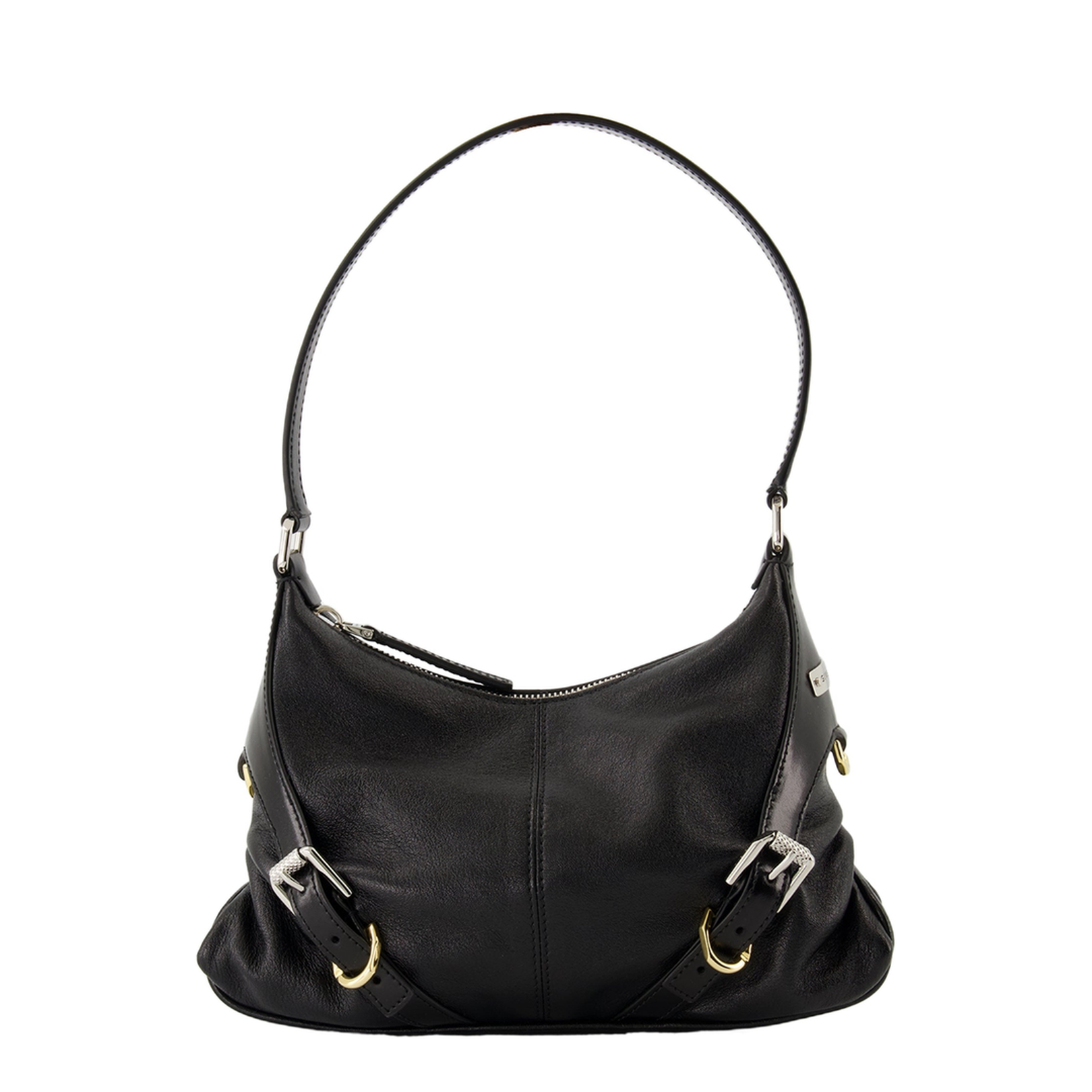 Voyou Nano Bag In Leather Black - Image 1