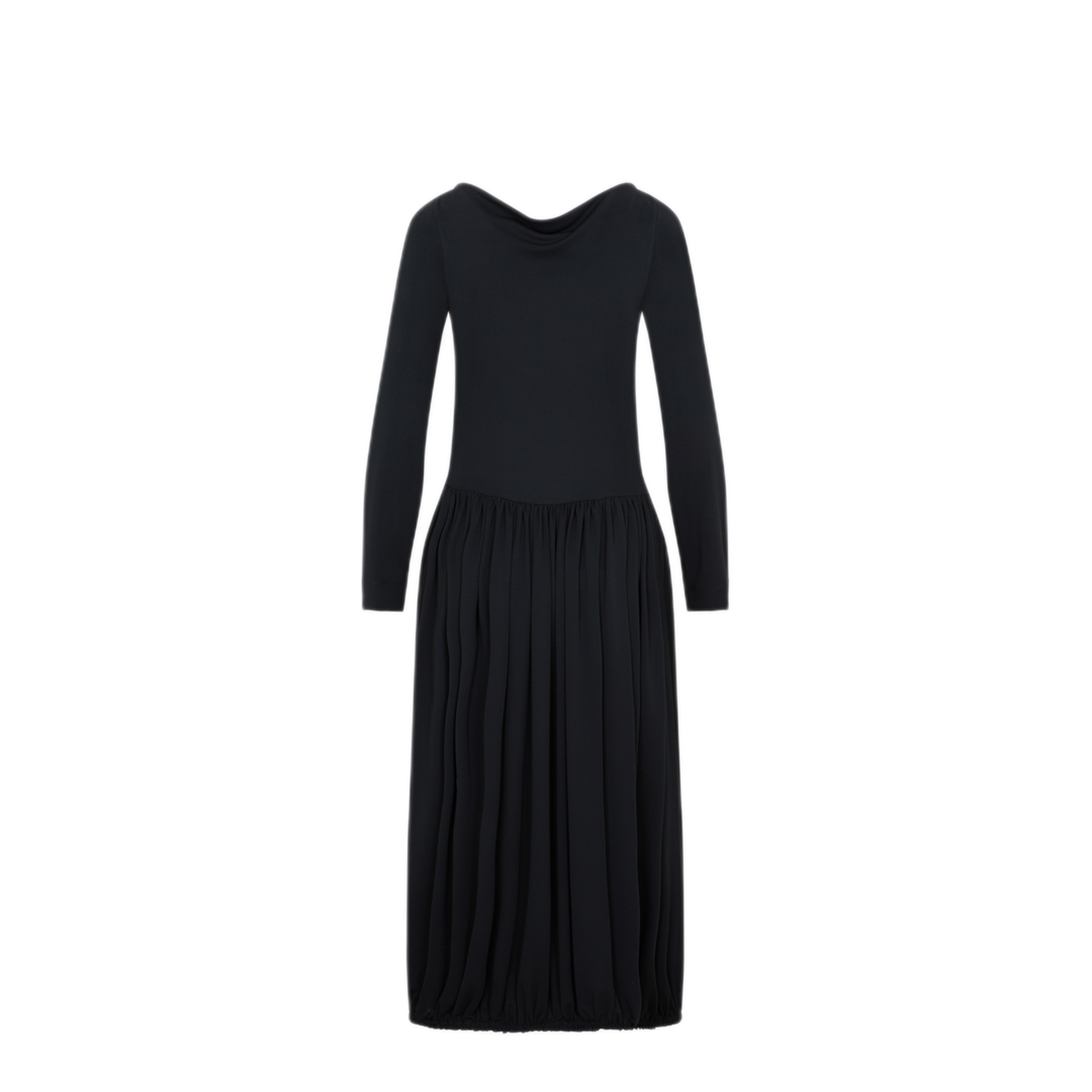 Drape Midi Dress - Image 4
