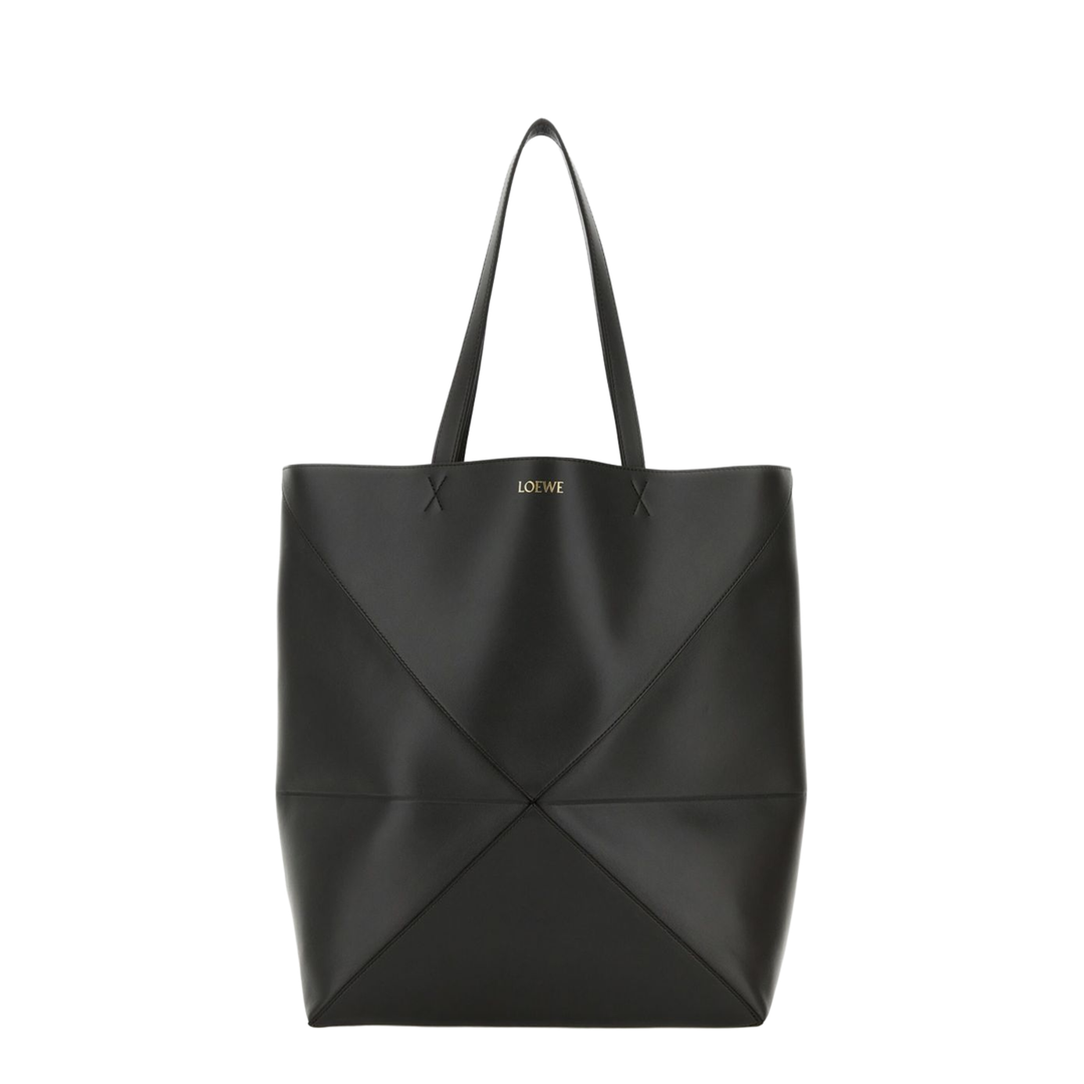 Puzzle XL Calfskin Tote - Dark Grey - Image 1