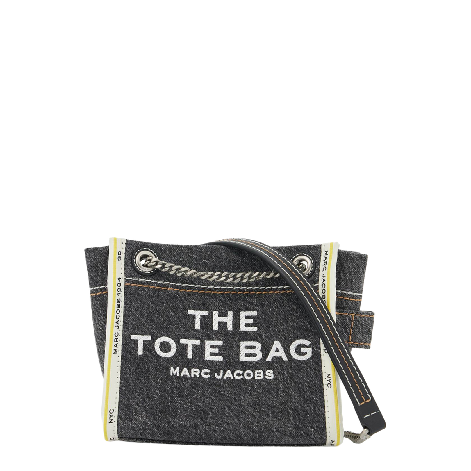 The Denim Chain Crossbody Bag - Image 2