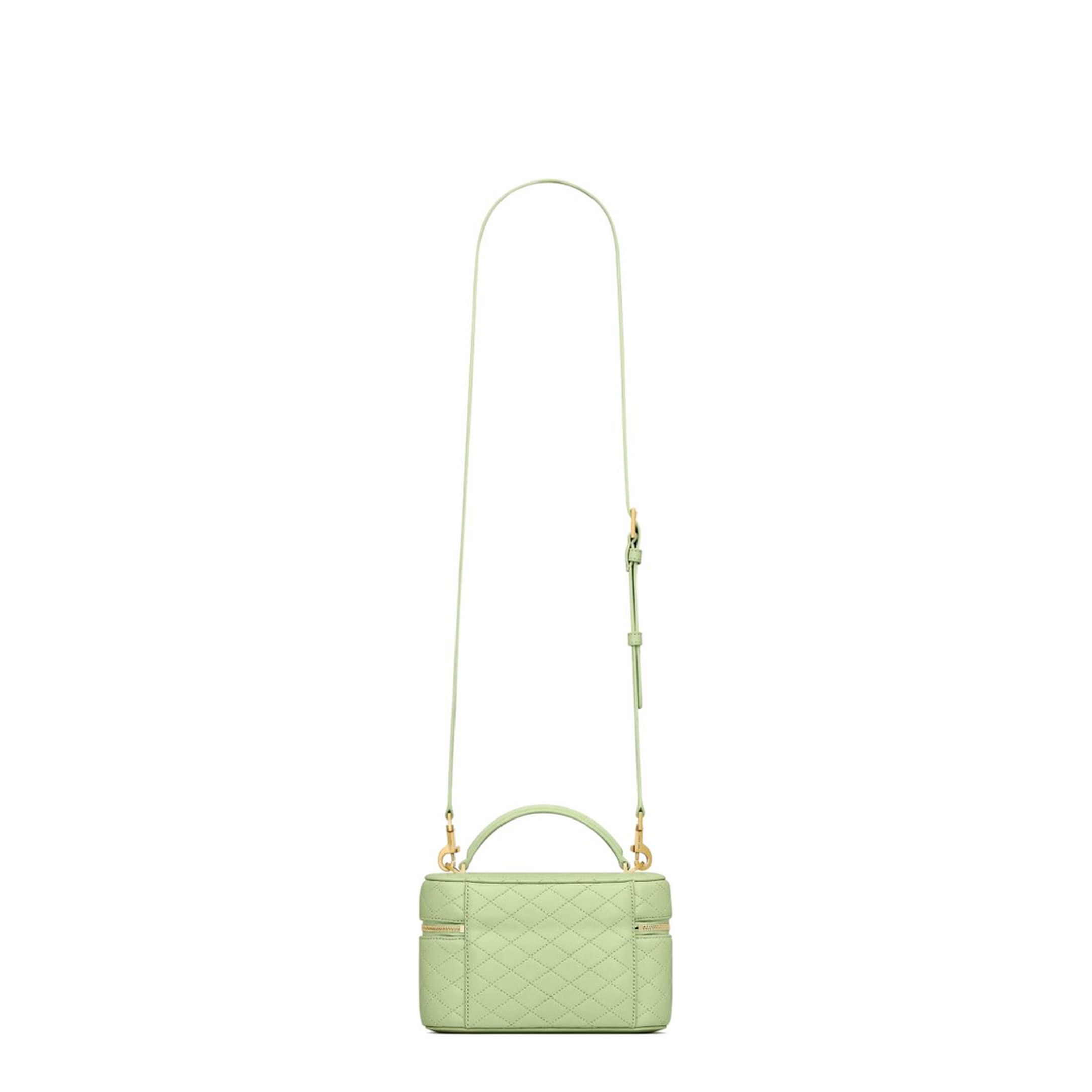 Gaby Small Lambskin Vanity Bag - Misty Jade - Image 3
