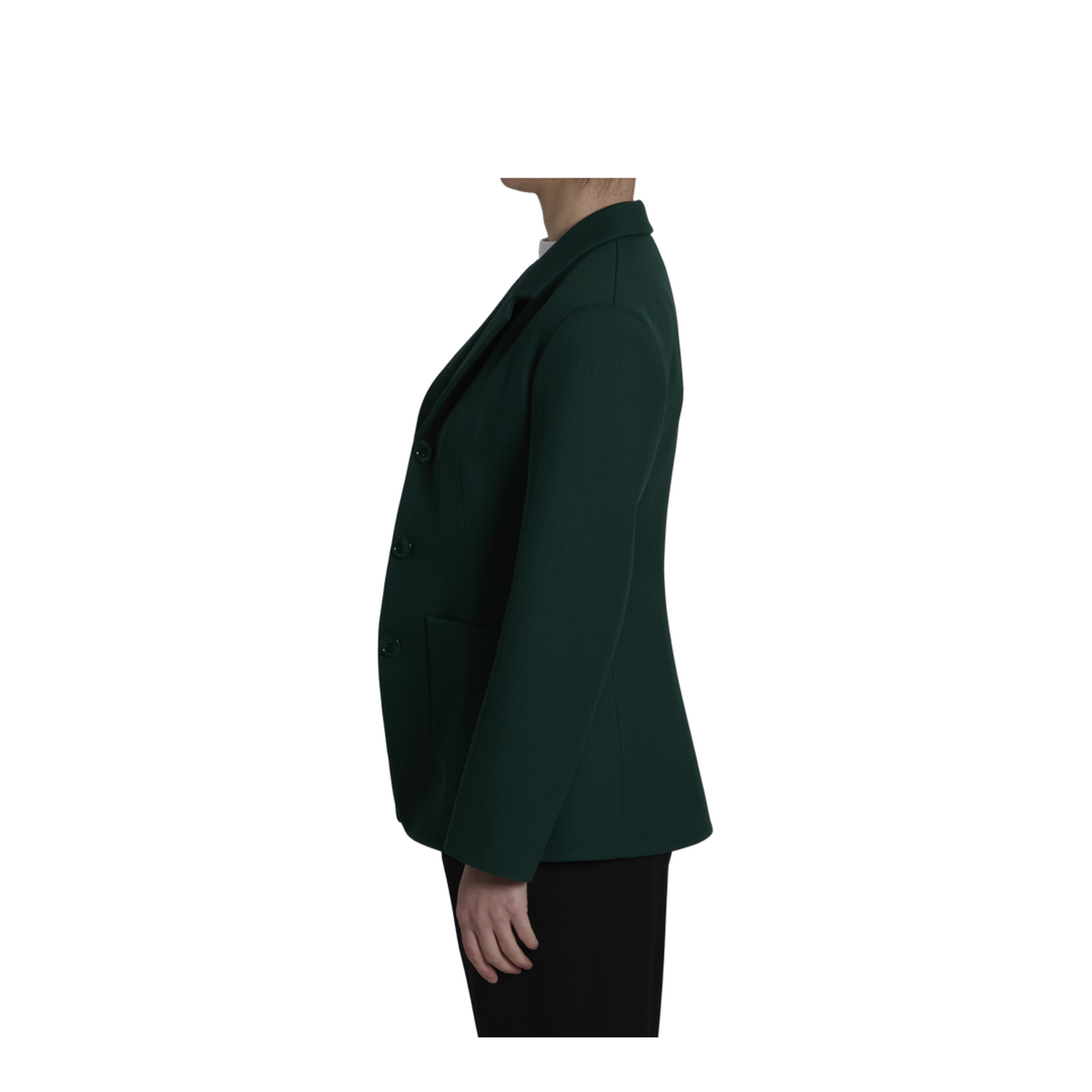 Green Wool Jacket - Image 3