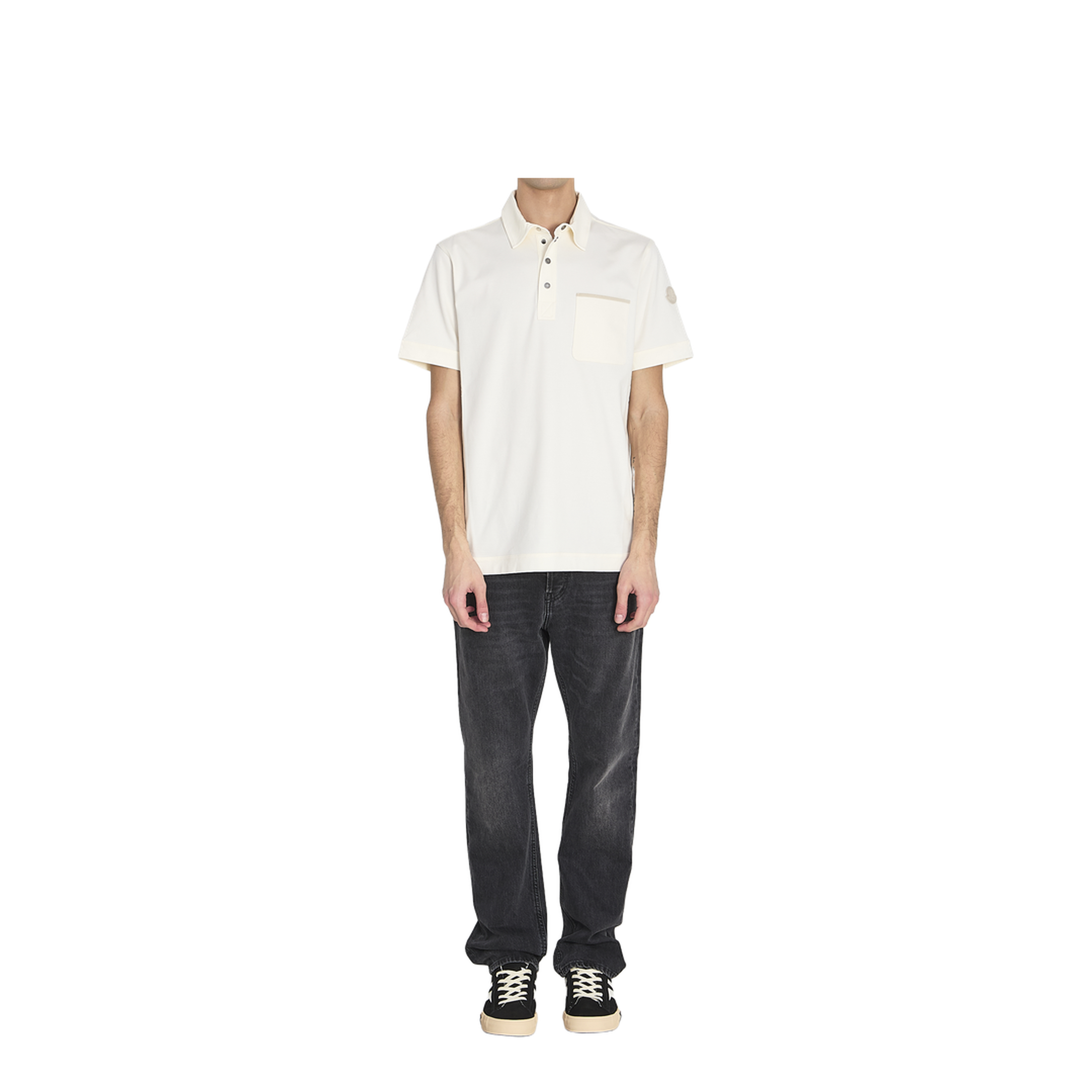 Polo Shirt in Stretch Cotton Piqué - Image 5
