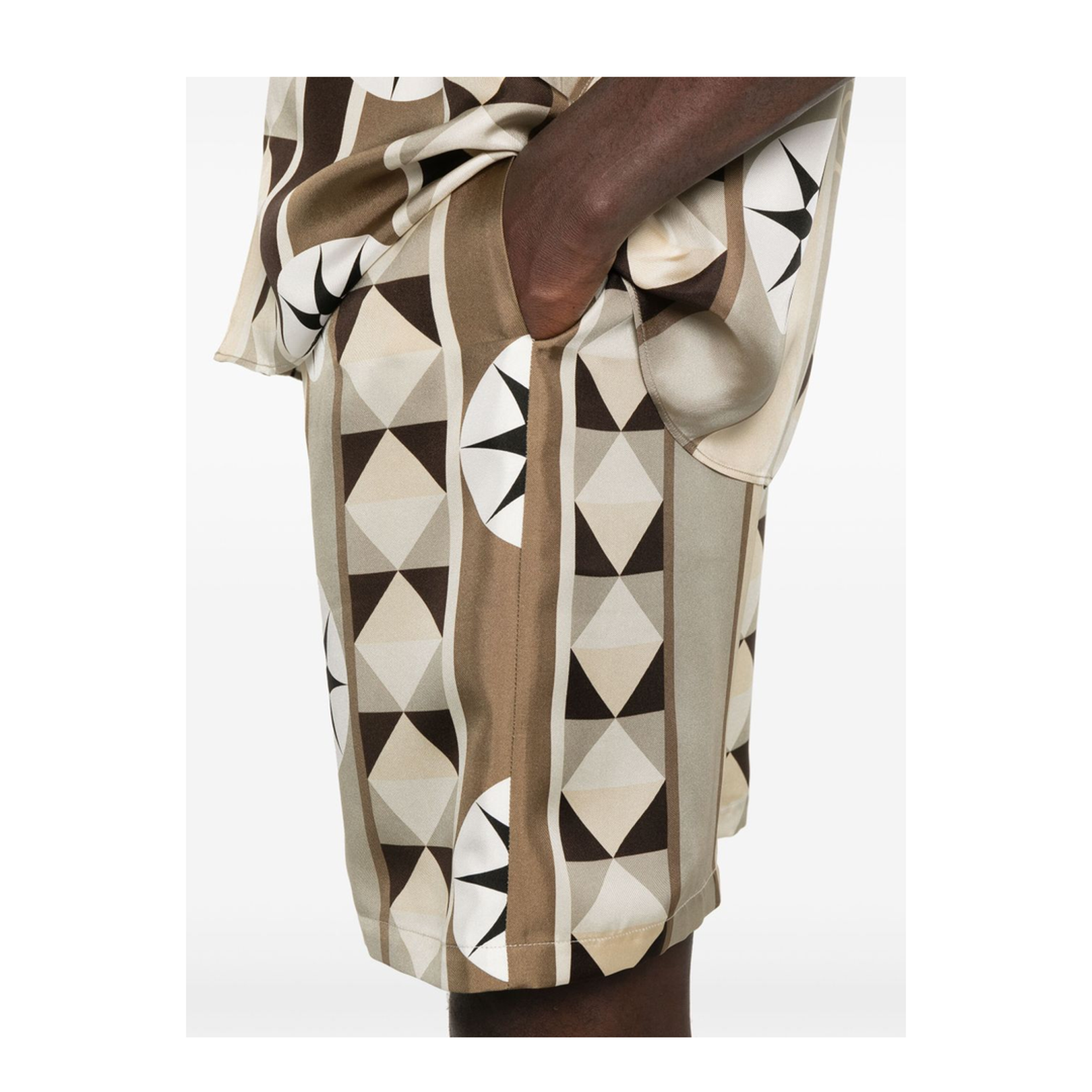Shorts in Silk Multicolor - Image 2