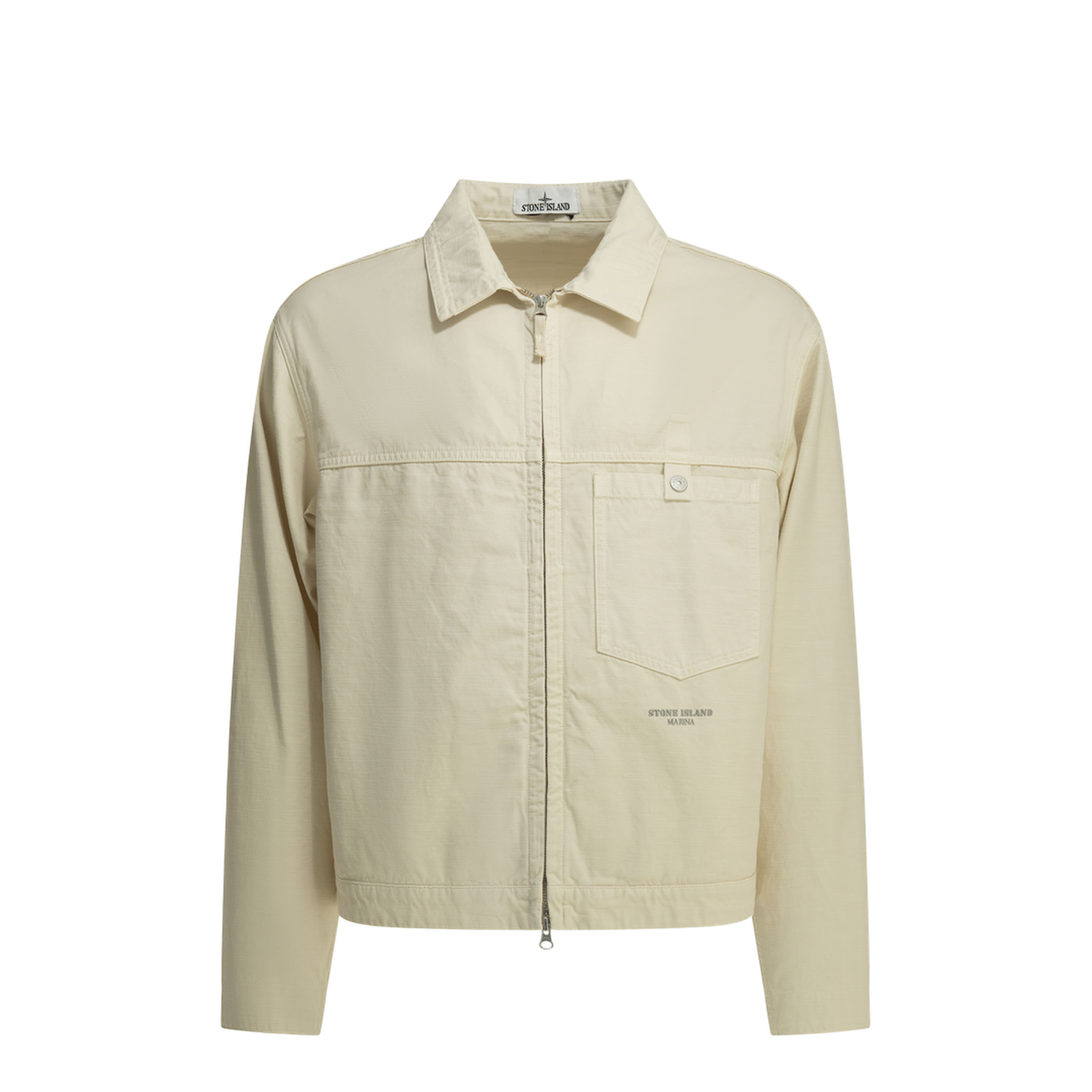 Overshirt Jacket With Logo - Image 1
