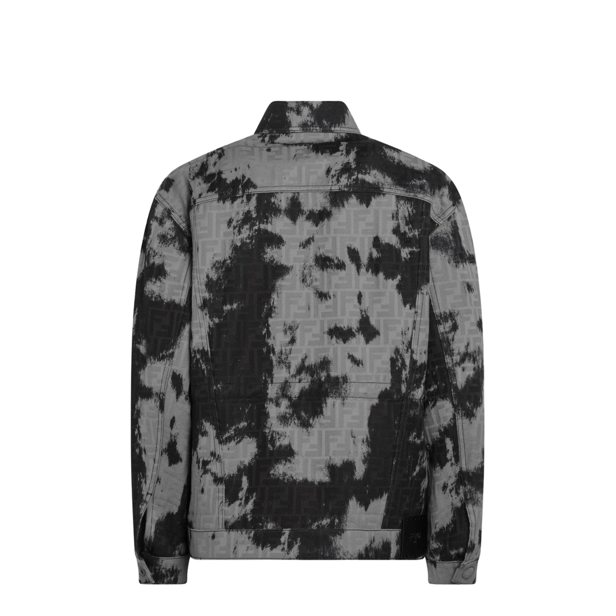 Black Animalier Denim Jacket - Image 2