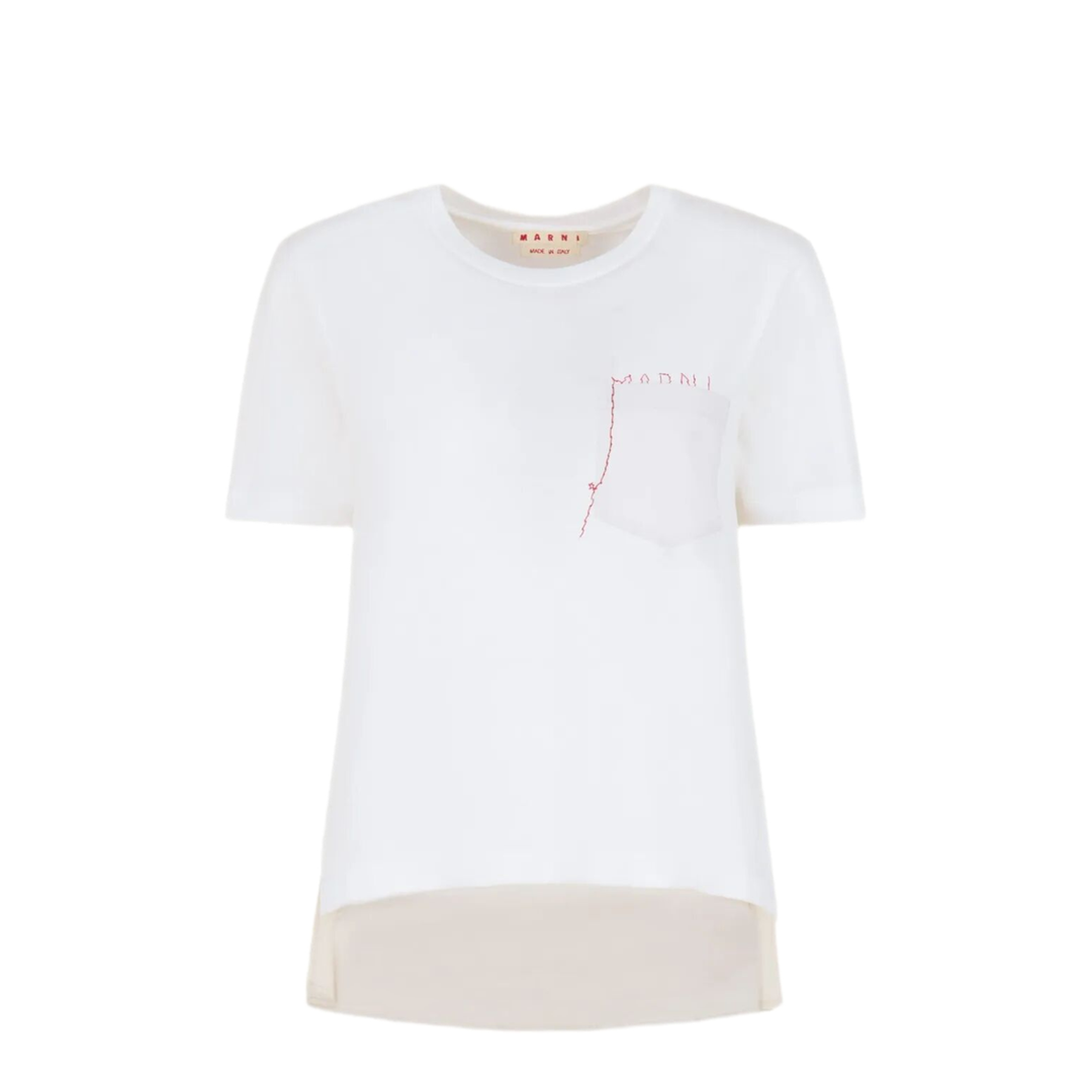 Cotton T-Shirt with Embroidered Logo - Image 1