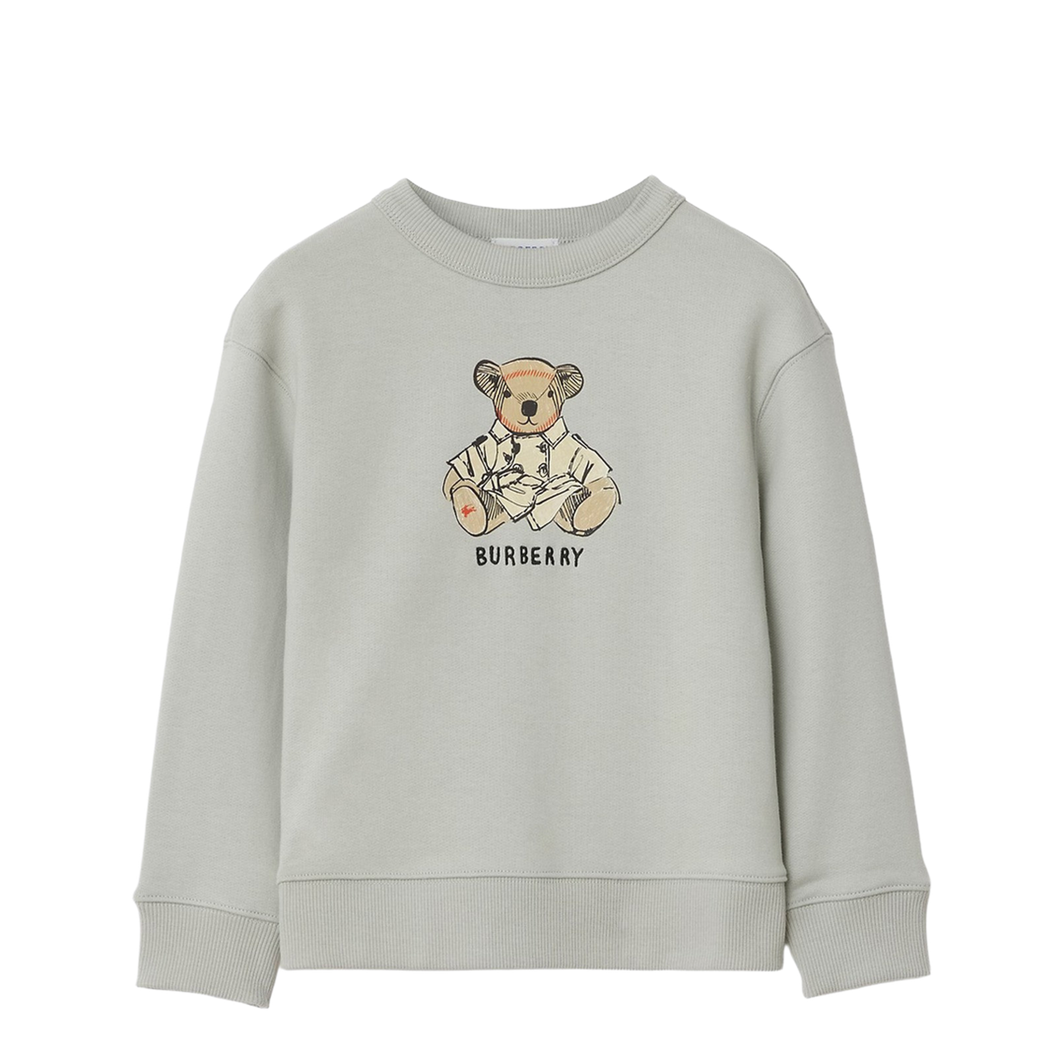 Embroidered Logo Sweat T-Shirt - Image 1