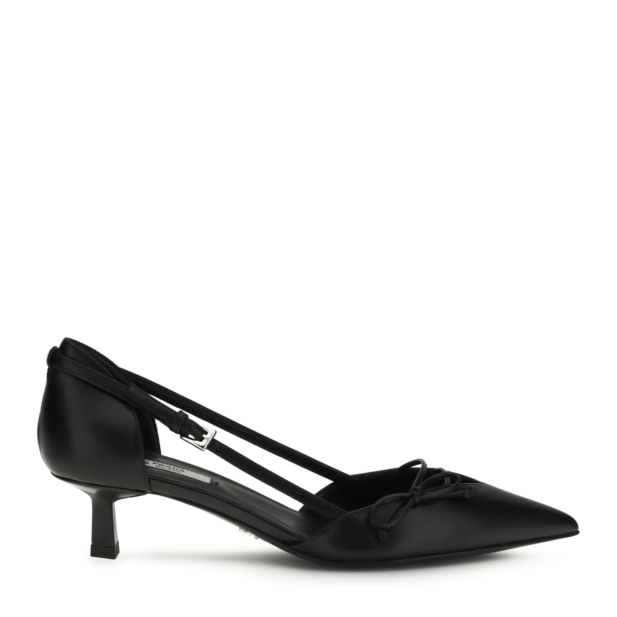 Side-cut Leather Pumps - Image 1