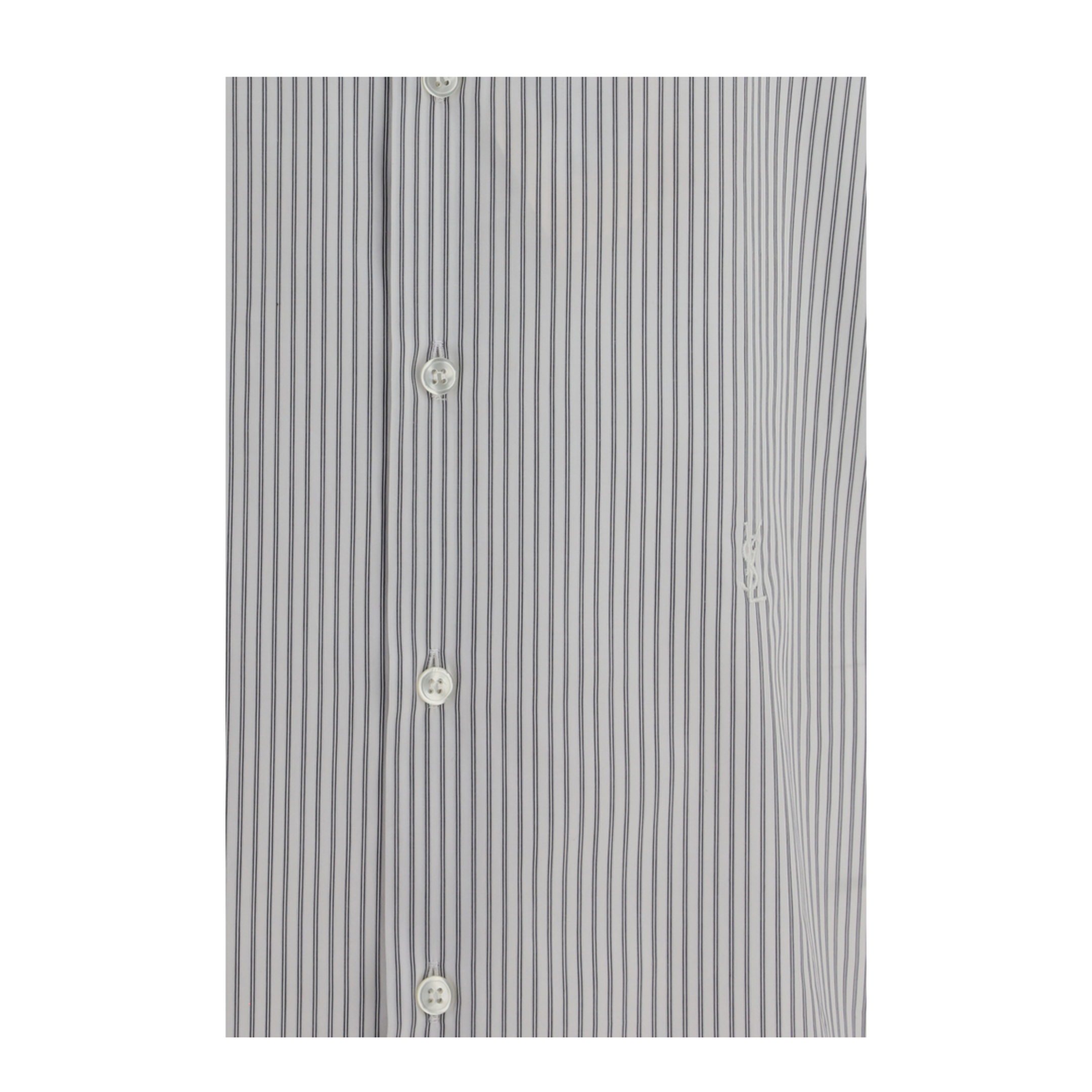 Striped Shirt with Button Fastening - Image 3