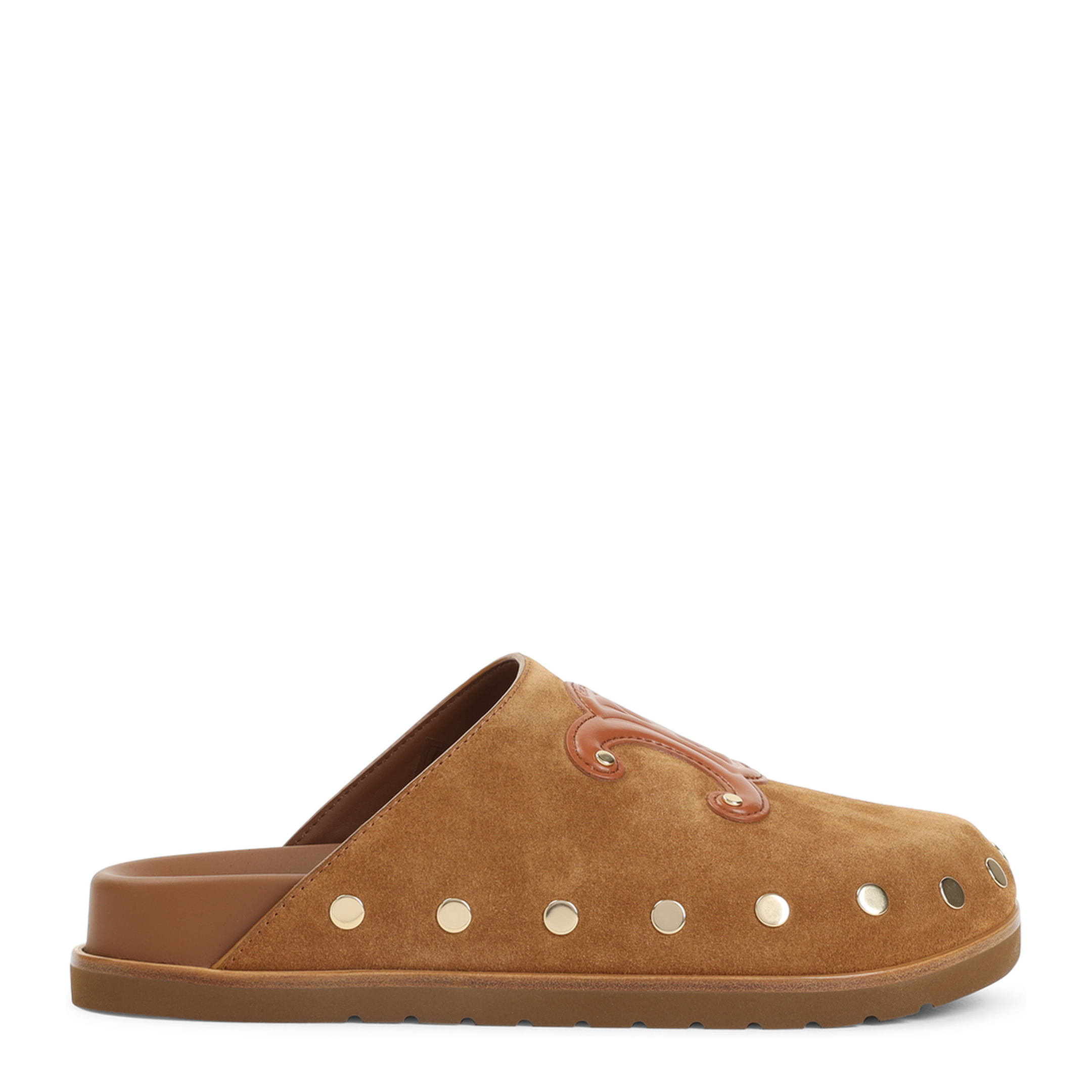 Triomphe Wedge Mules - Image 2