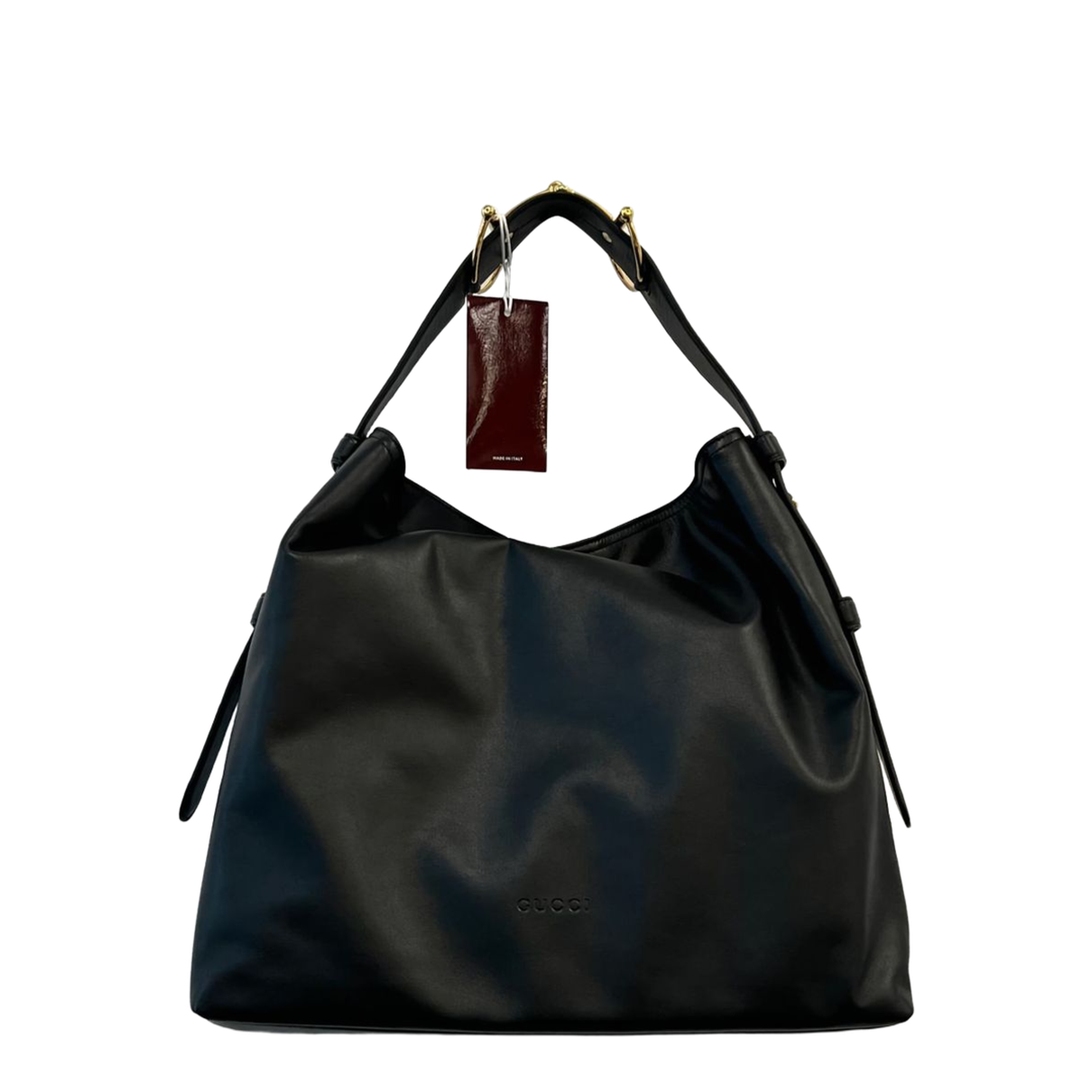 Beatrix Large Leather Tote - Black - Image 1