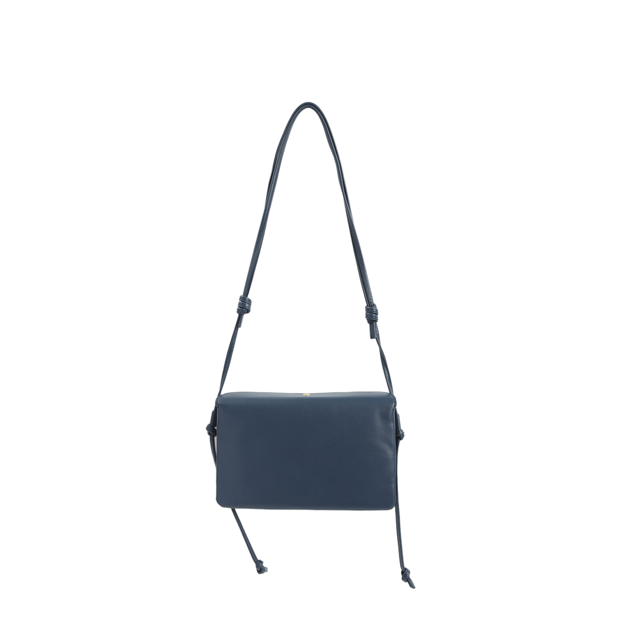 Trio Small Lambskin Shoulder Bag - Light Graphite - Image 9