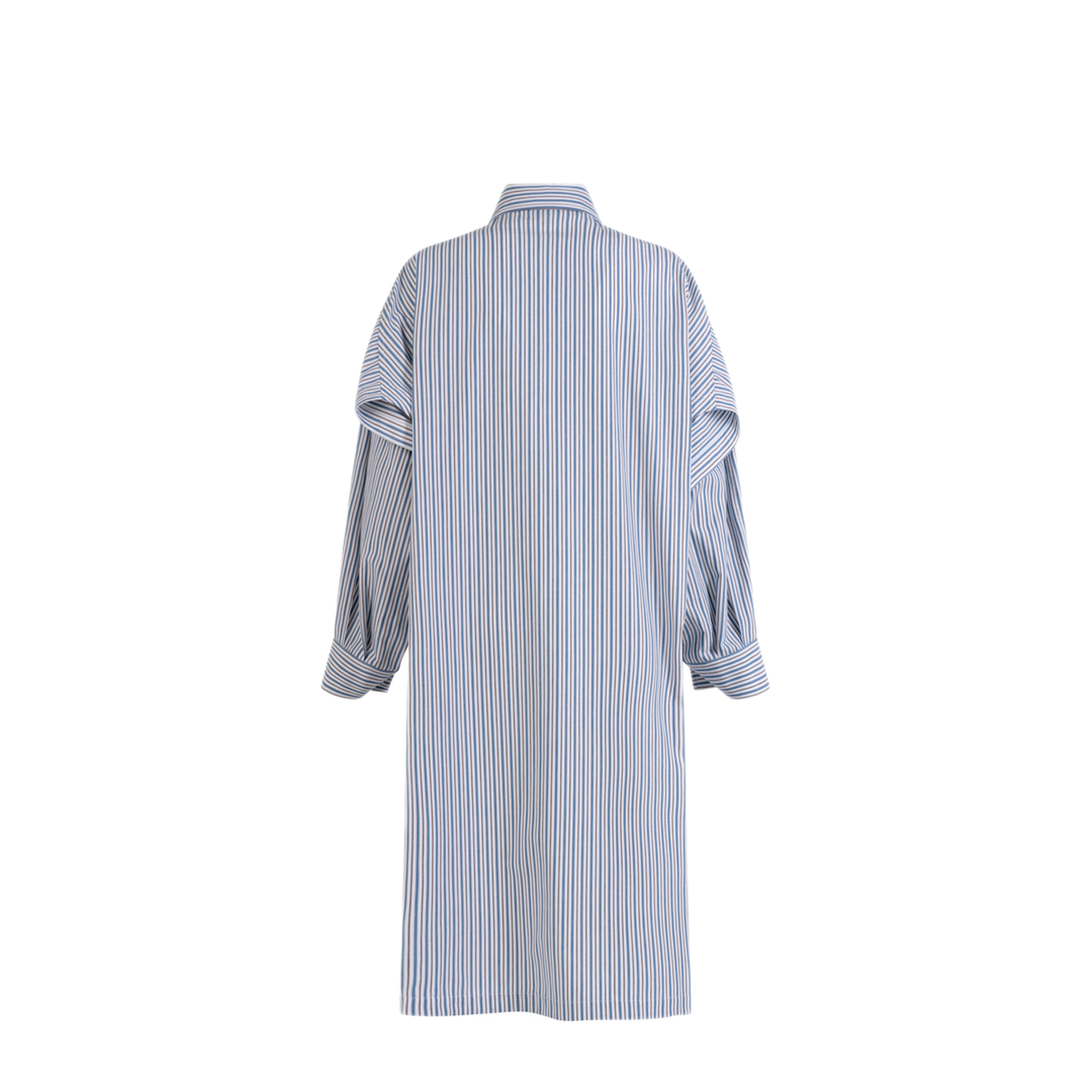 Cotton Striped Dress - Image 2