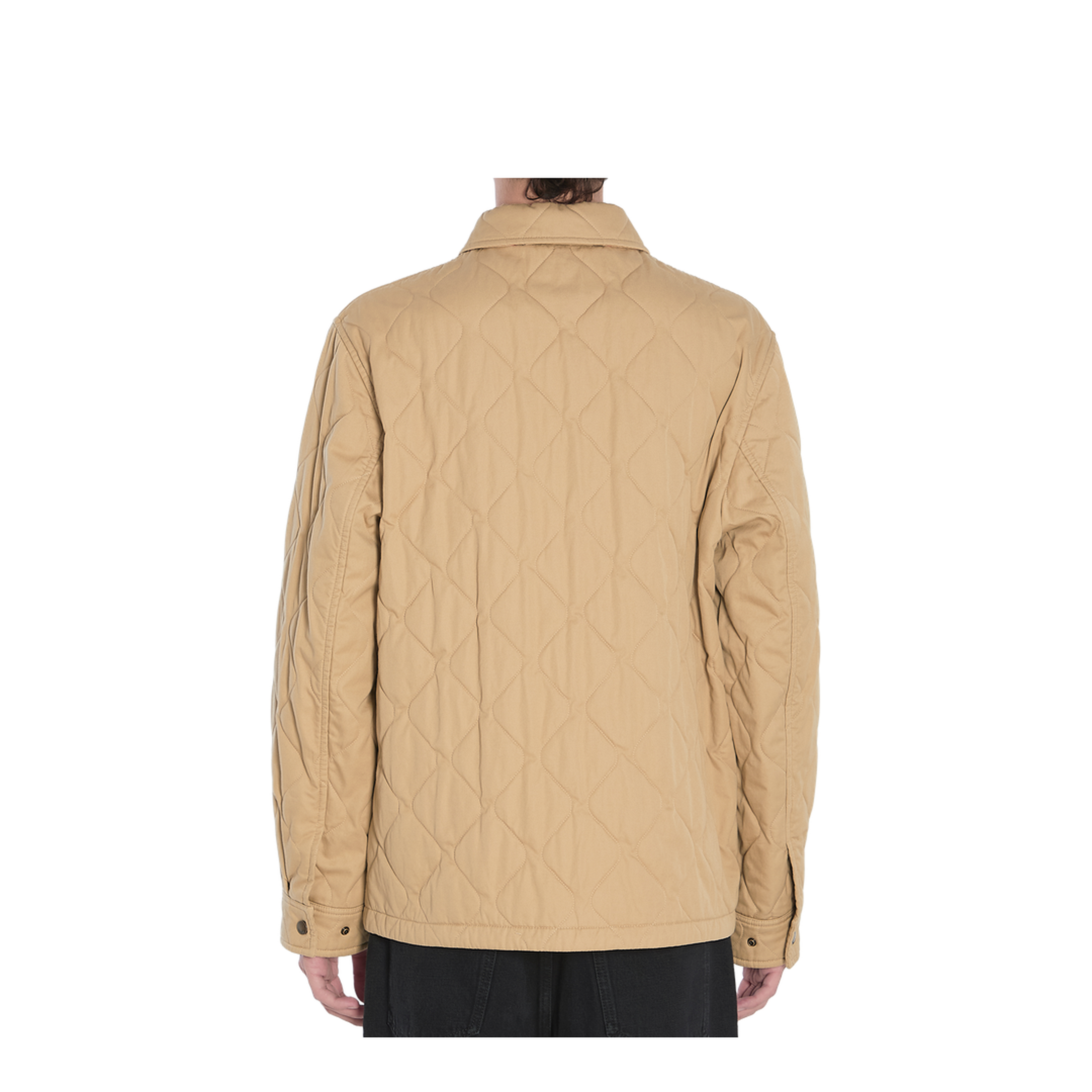 Quilted Gabardine Overshirt - Image 4