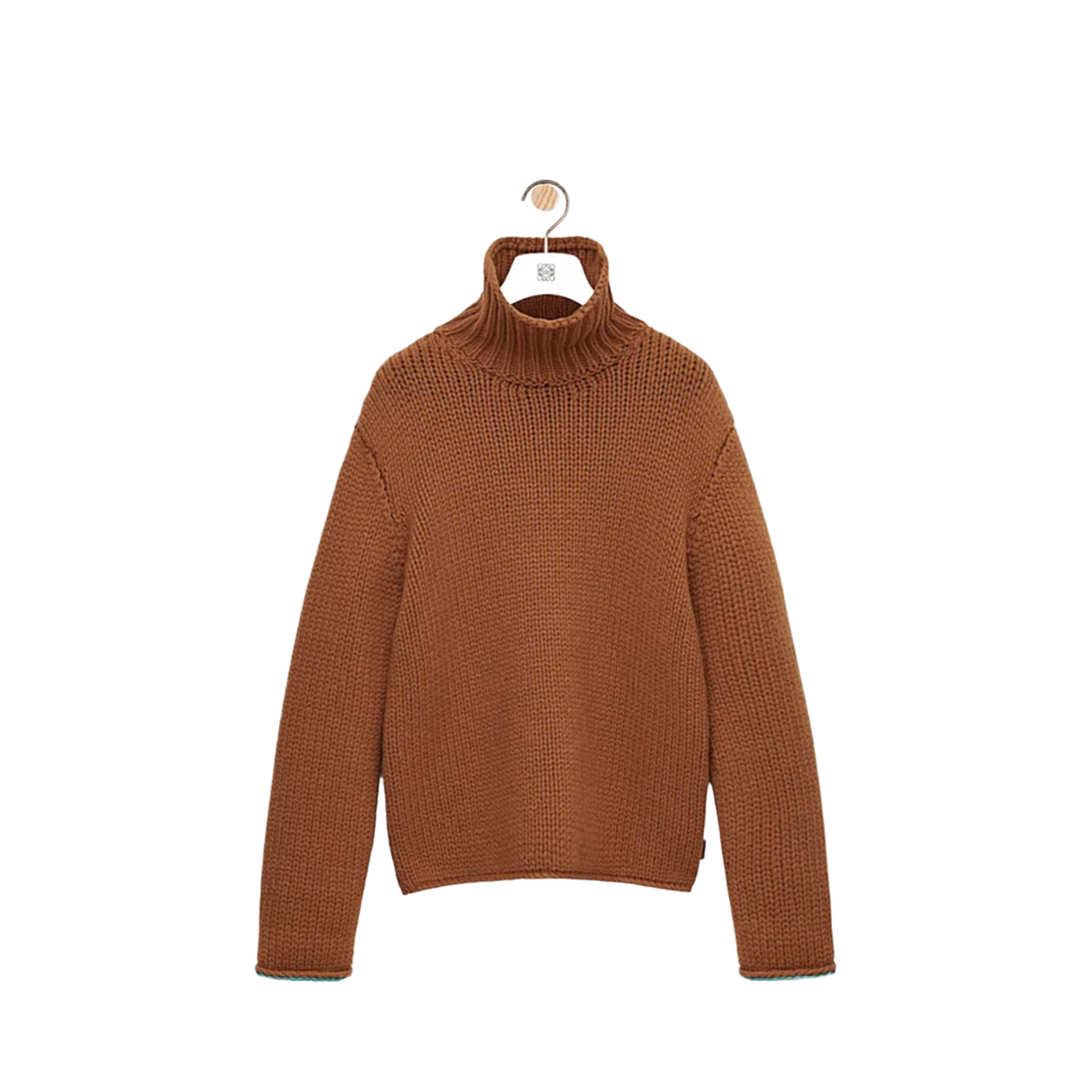 Turtleneck Knitted Sweater - Image 1