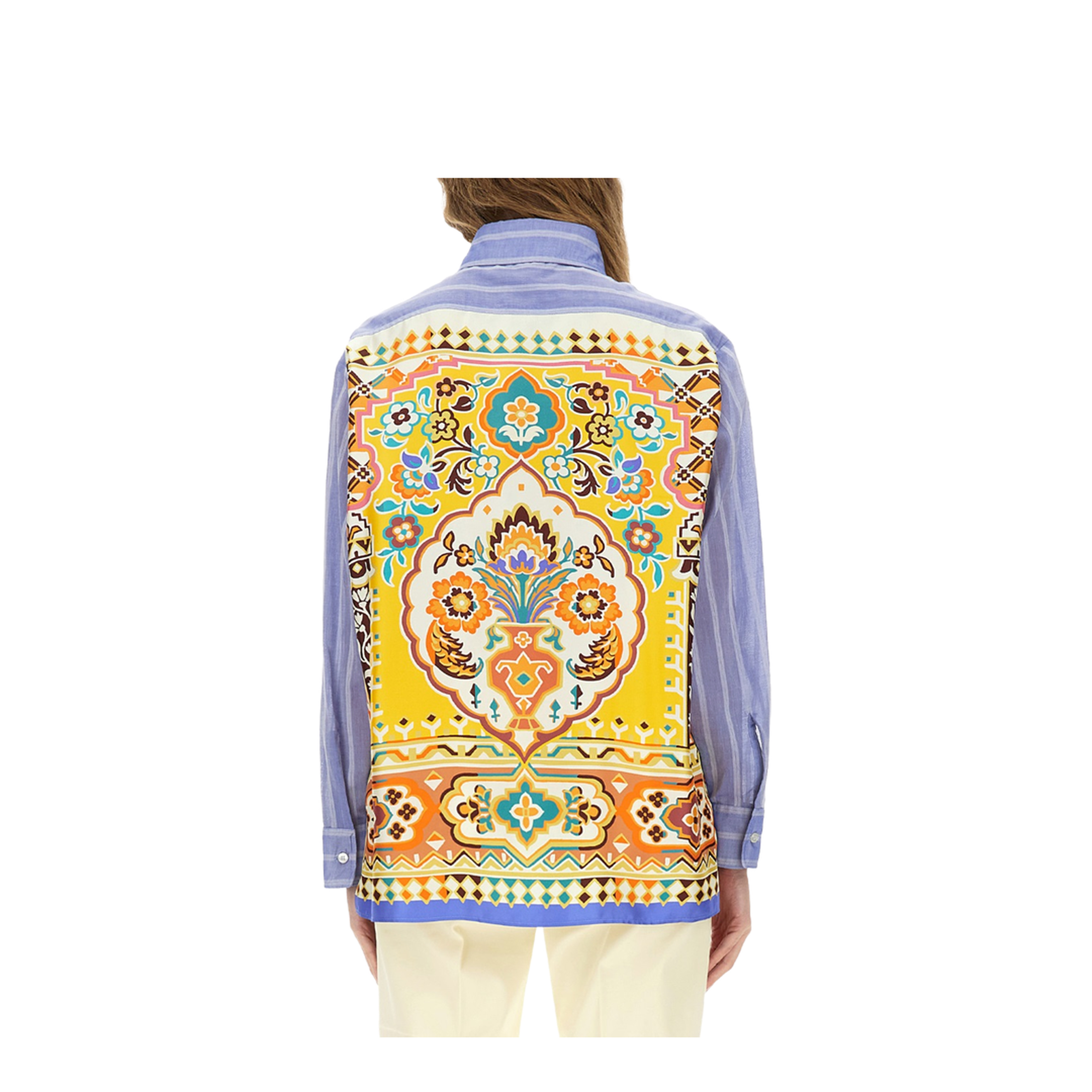 STRIPED COTTON SHIRT - Image 3