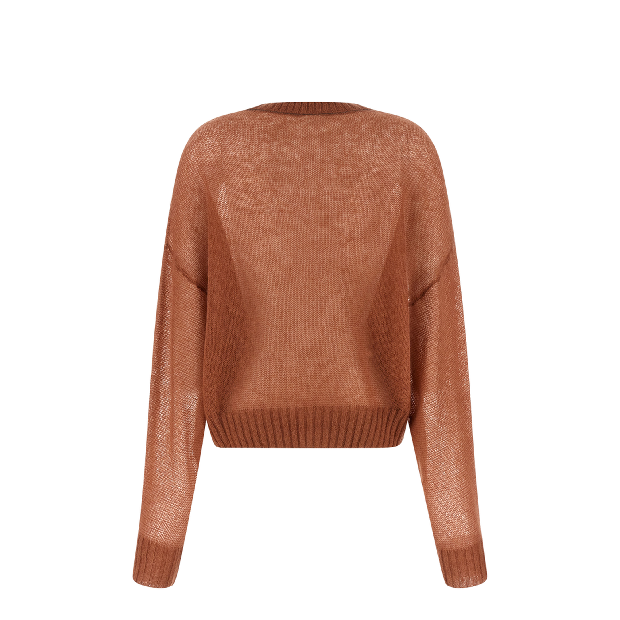 Monili Crew-Neck Sweater Orange - Image 2