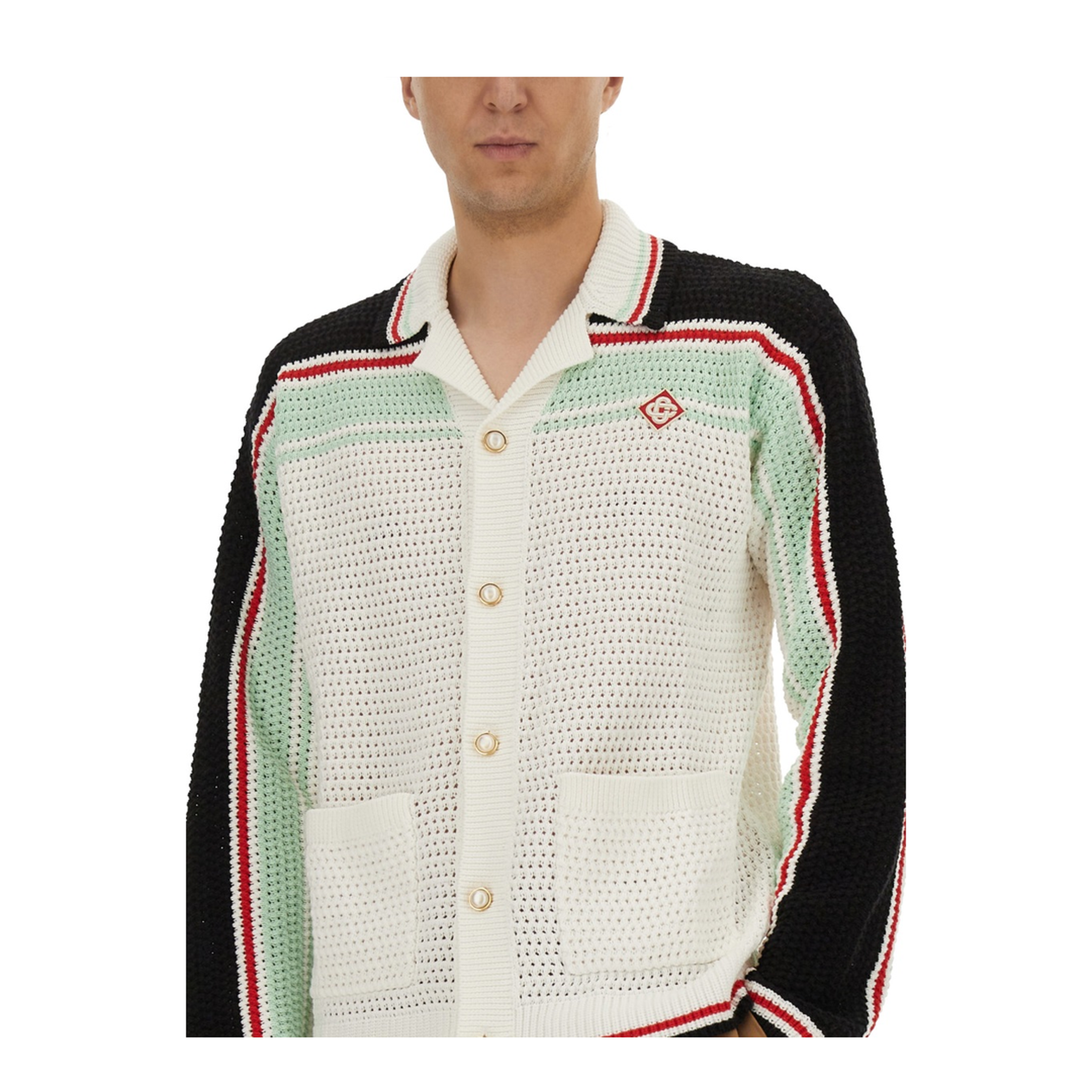 Cotton Knit Tennis Shirt - Image 4