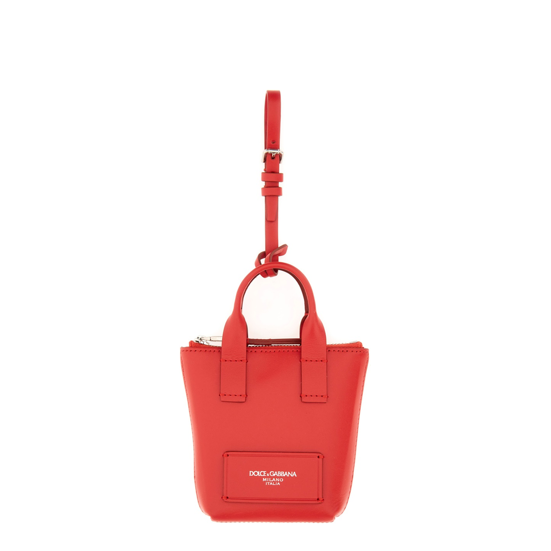 Charm Mini Calfskin Minibag - Rosso - Image 1