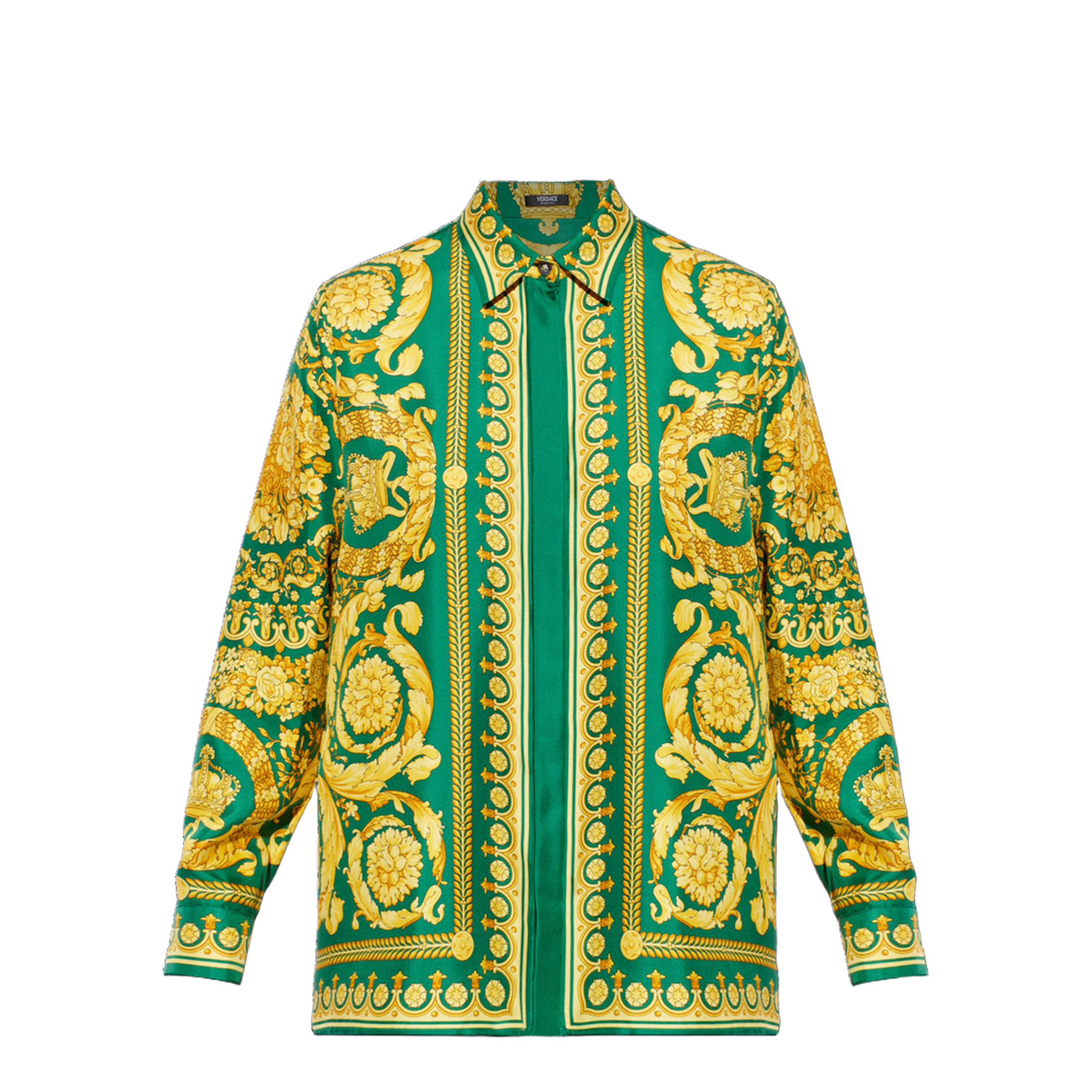Printed Silk Shirt - Image 4