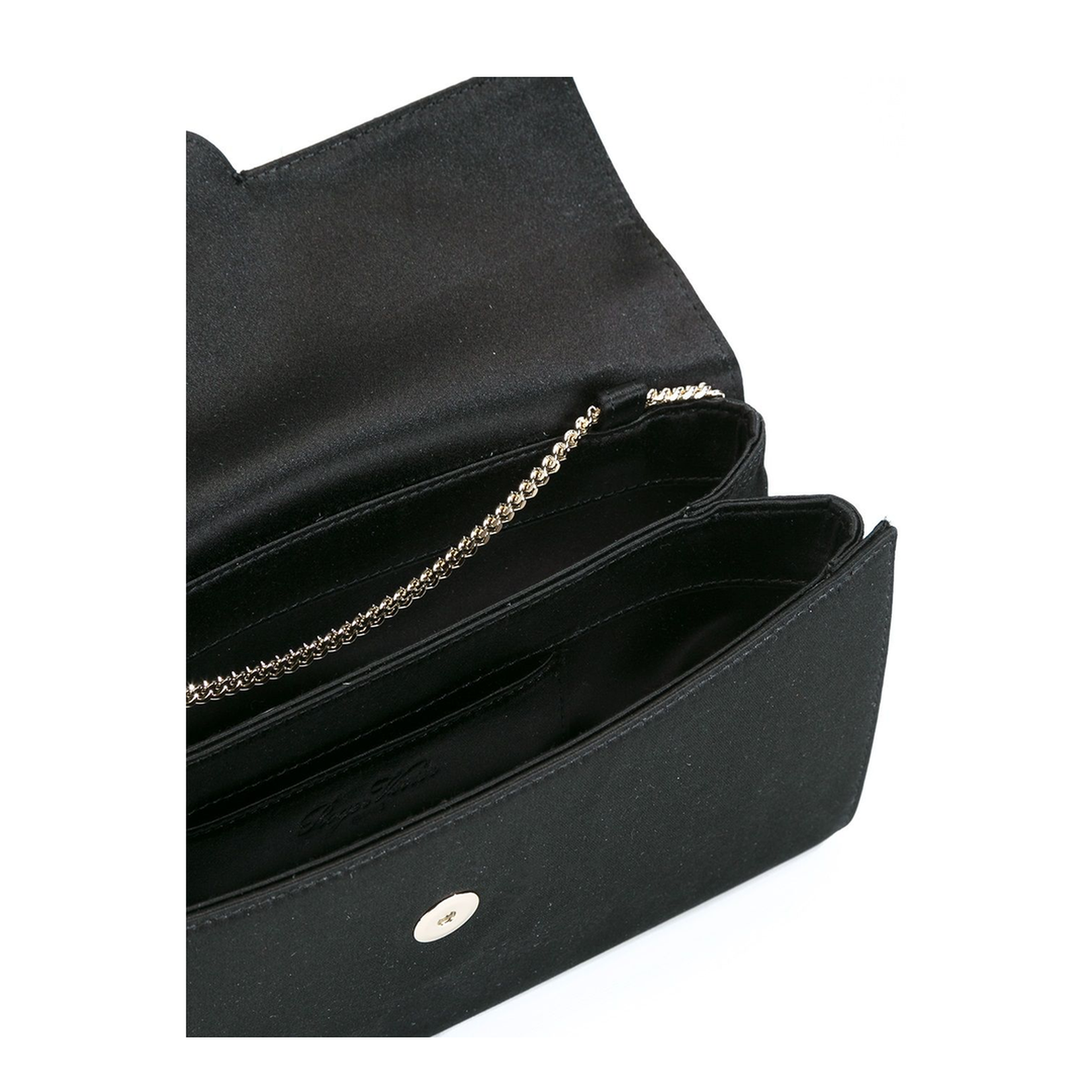 Choc Clutch in Satin - Image 4