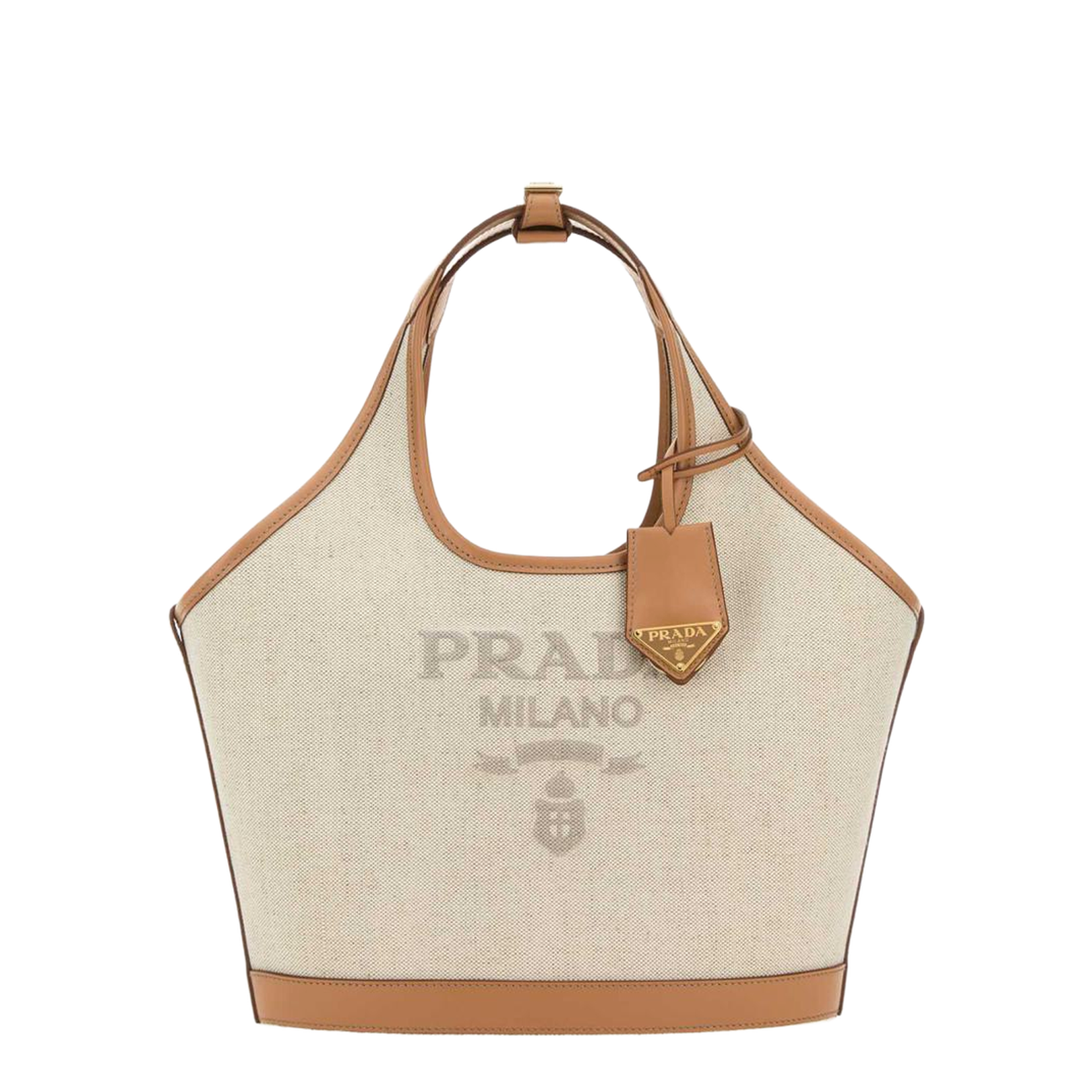 Sand Canvas Handbag - Image 1
