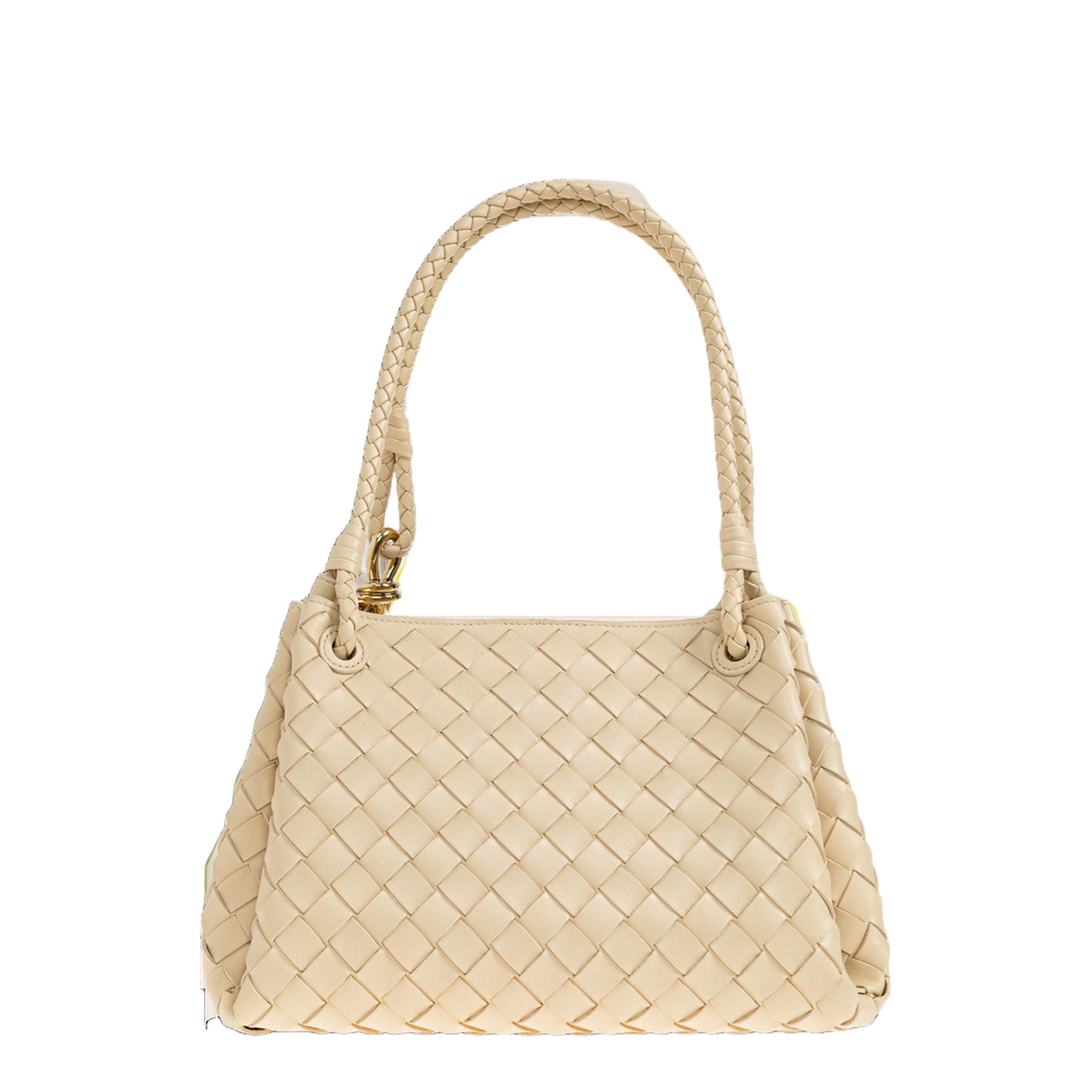 Parachute Medium Leather Handbag - Tufo - Image 3