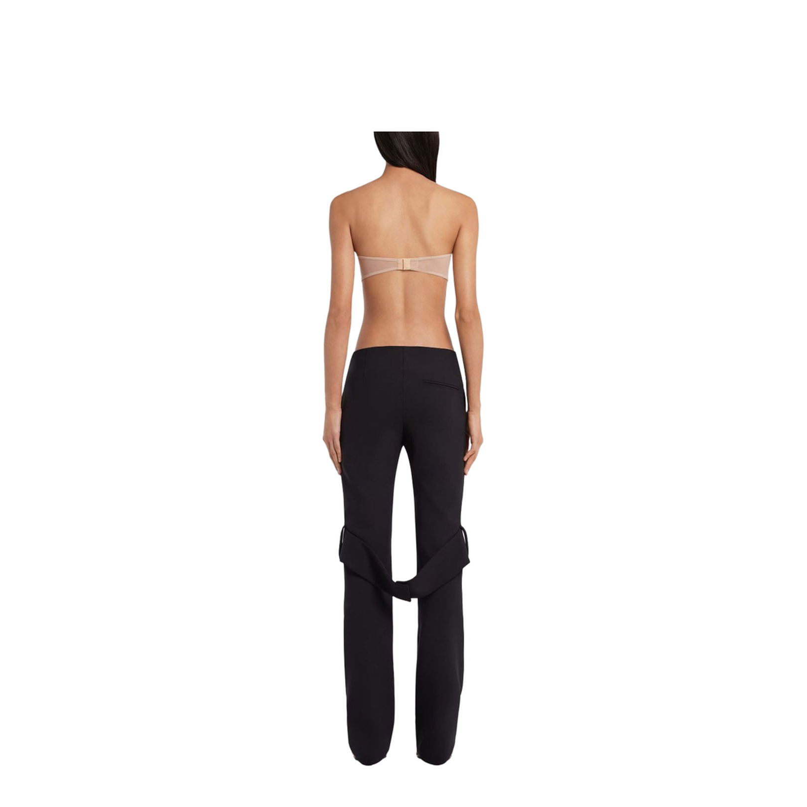 Illusion Crepe Jersey Bra - Image 3