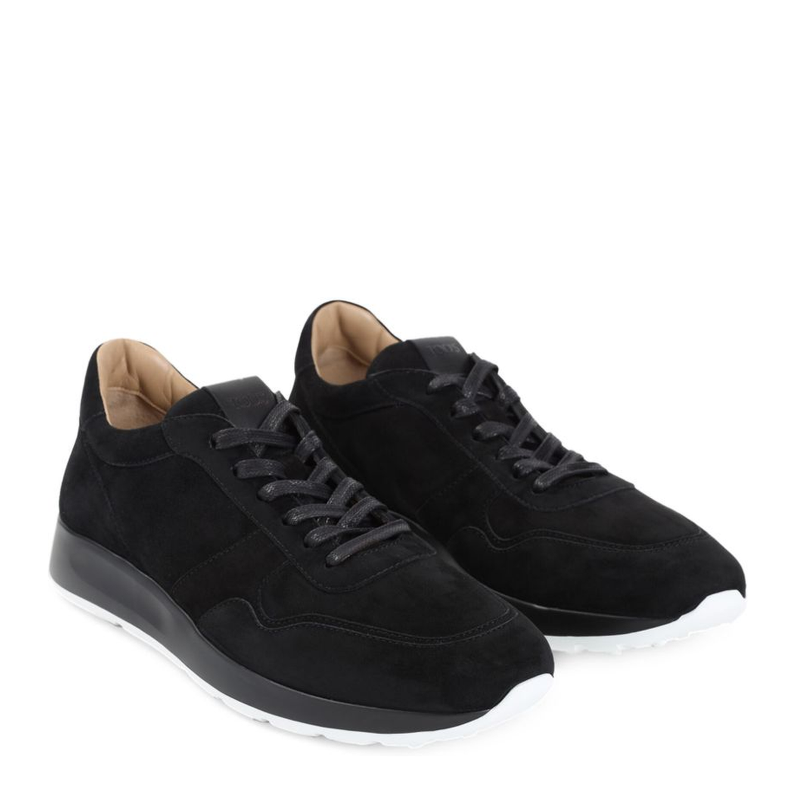 Black Lace-Up Fastening Shoes - Image 3