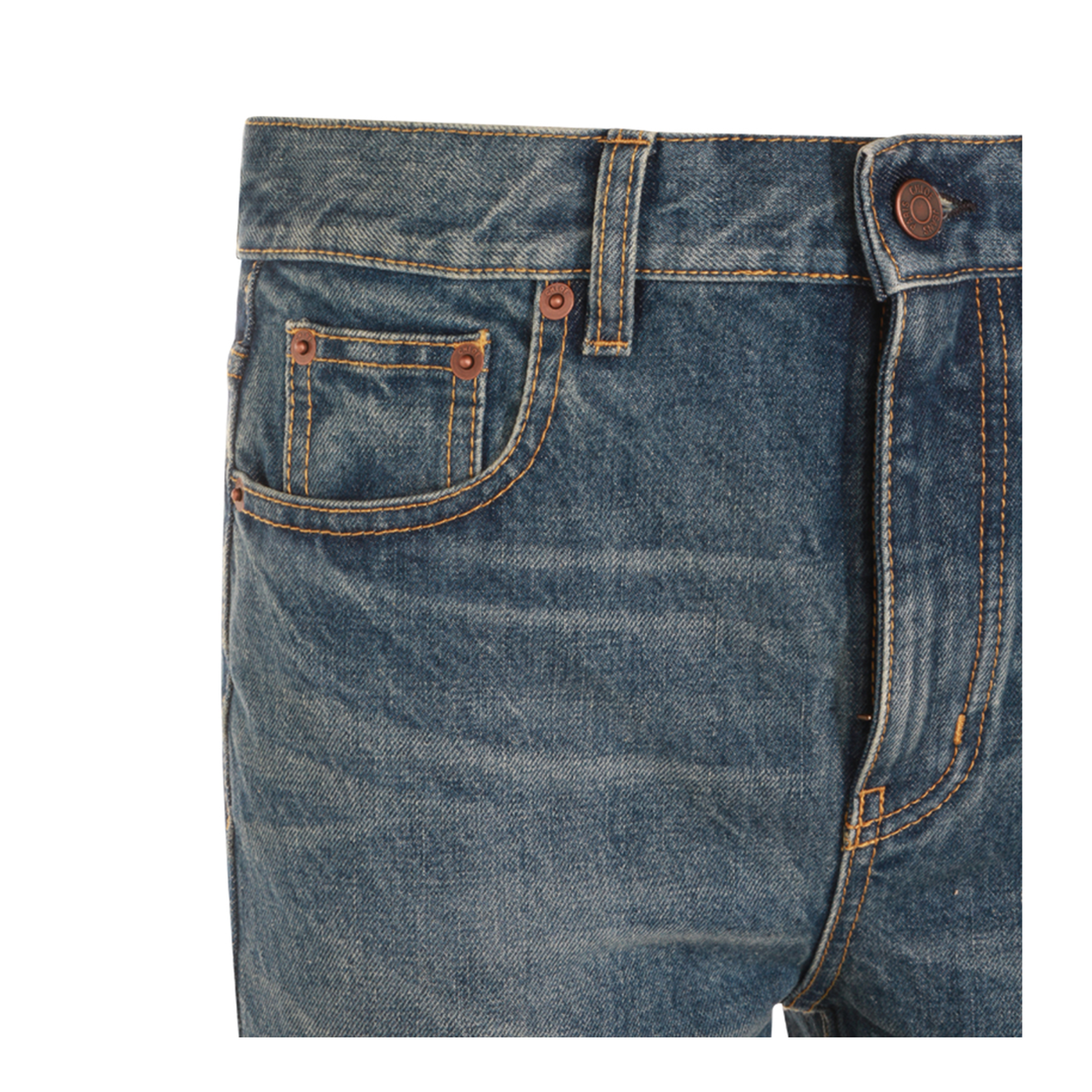 Straight-leg denim jeans - Image 6