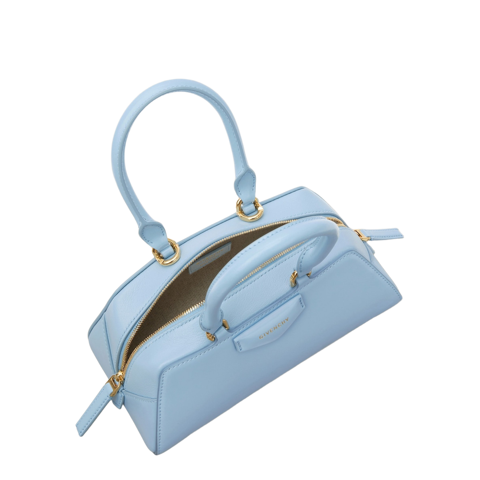 Mini Antigona East-West Bag in Box Leather - Image 3