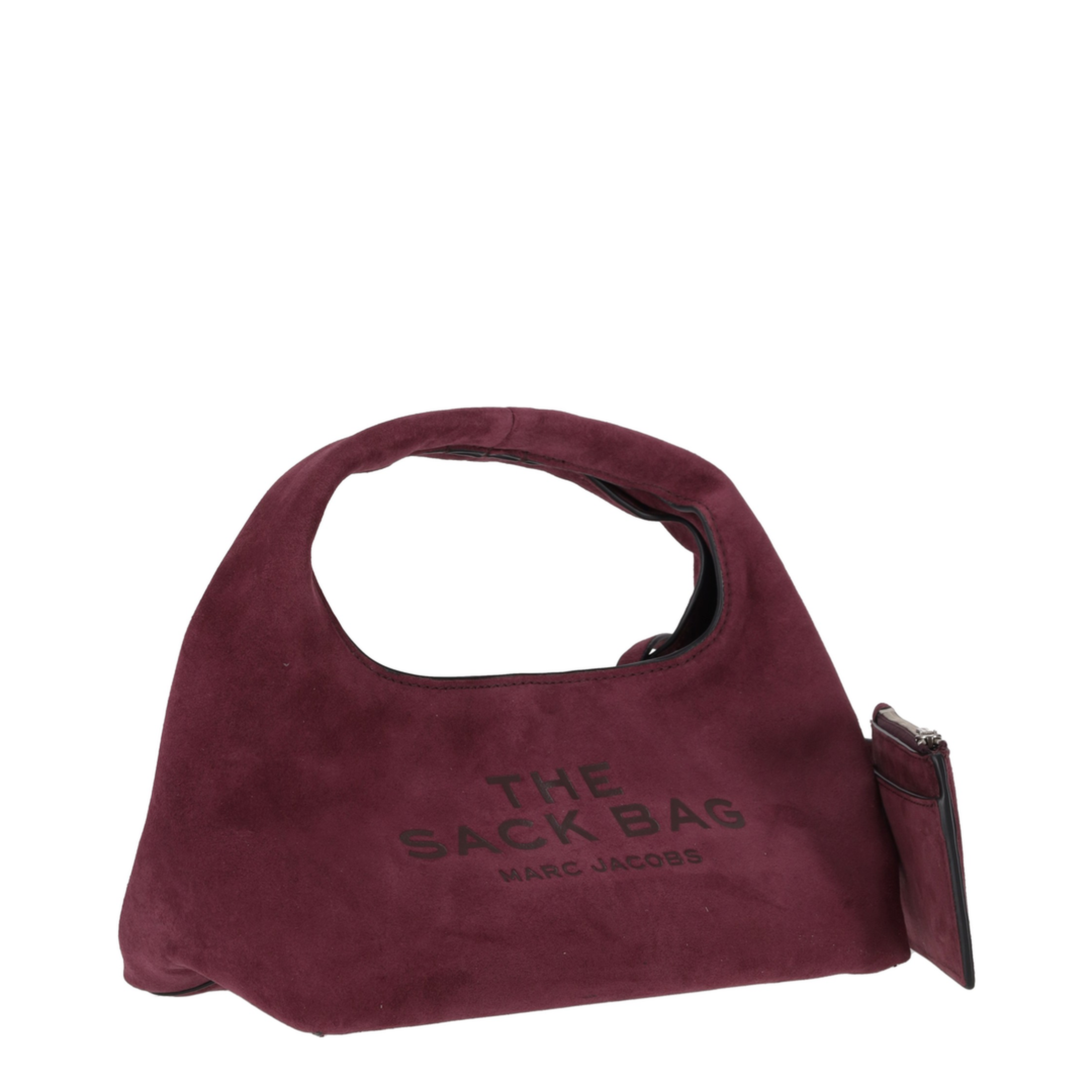 Mini Calfskin Crossbody Bag - Burgundy - Image 2