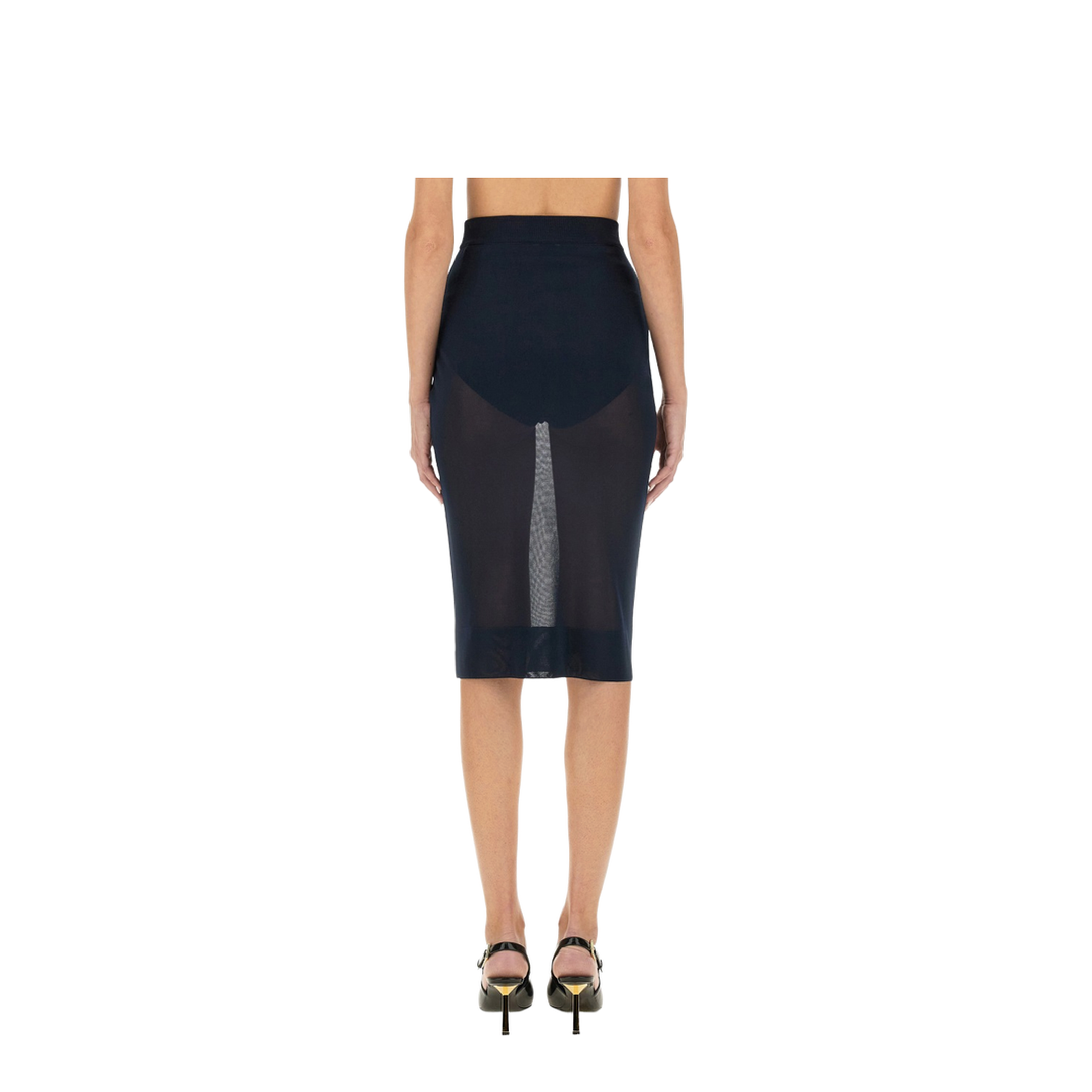 Knit Pencil Skirt - Image 3